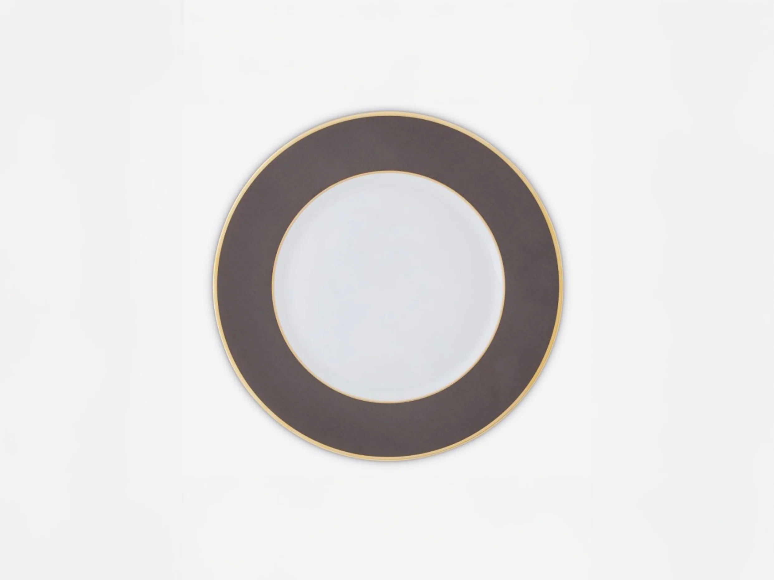 AUGARTEN COLORS OF AUGARTEN DESSERT PLATE / SLATE GREY MATTE Ø7.8"