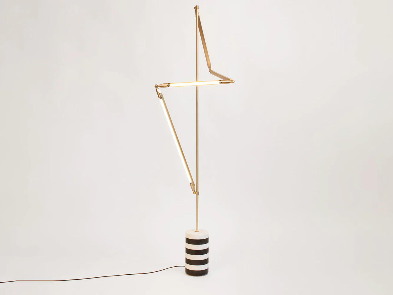 BEC BRITTAIN HELIX FLOOR LAMP H62" x W16" x D22" - Image 2