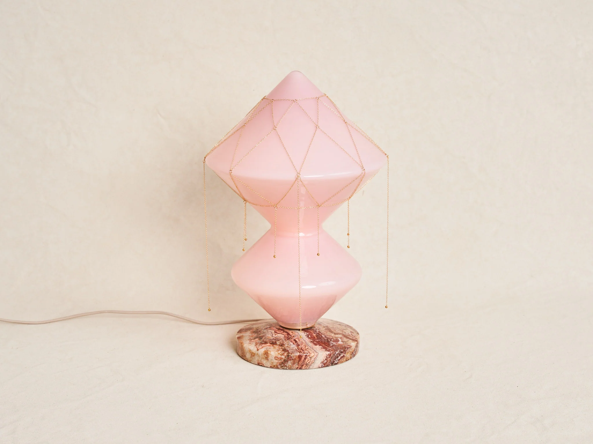 BEC BRITTAIN THEMIS ADORNED TABLE LAMP Ø8.25” x H13.25” - Image 2