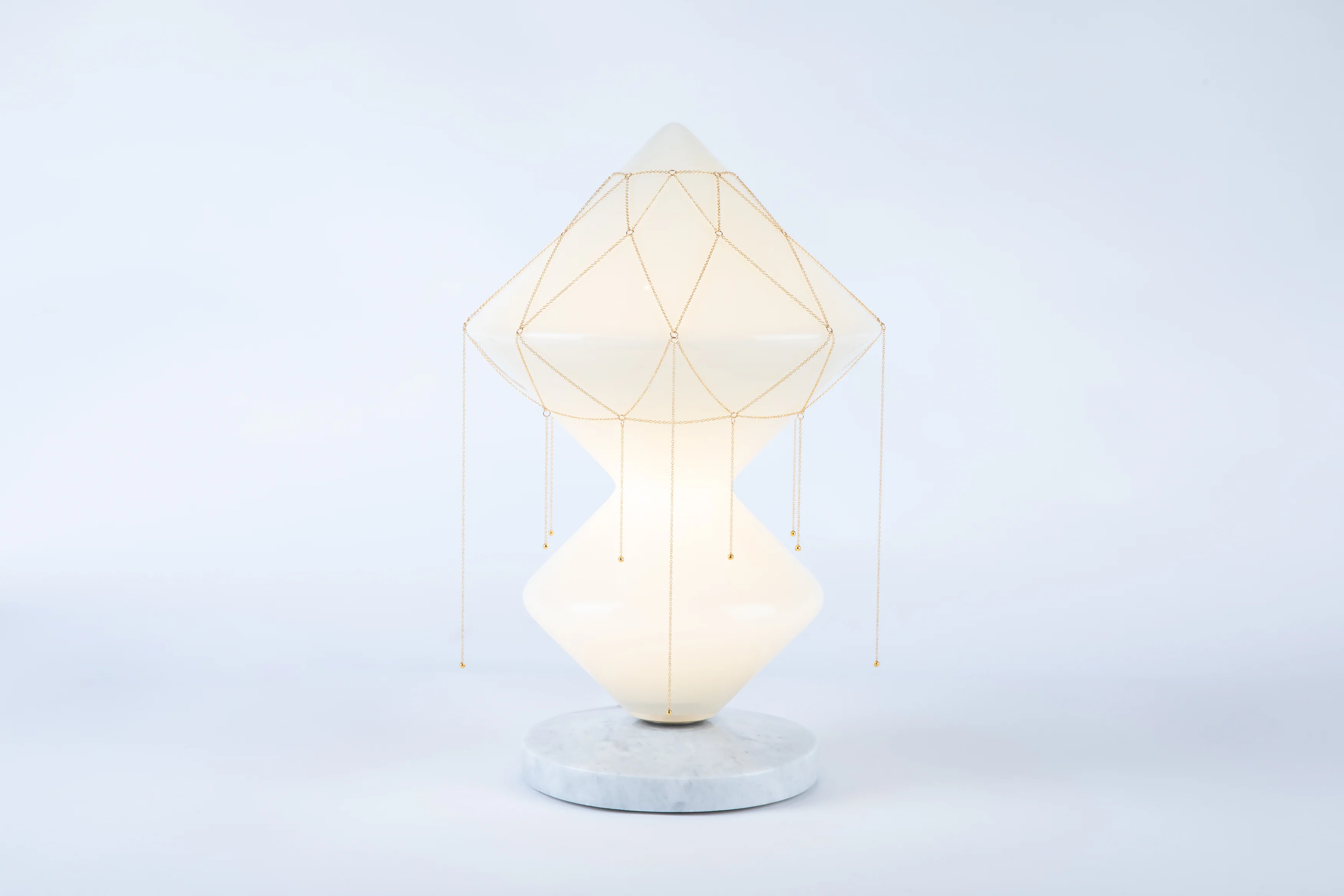 BEC BRITTAIN THEMIS ADORNED TABLE LAMP Ø8.25” x H13.25” - Image 3