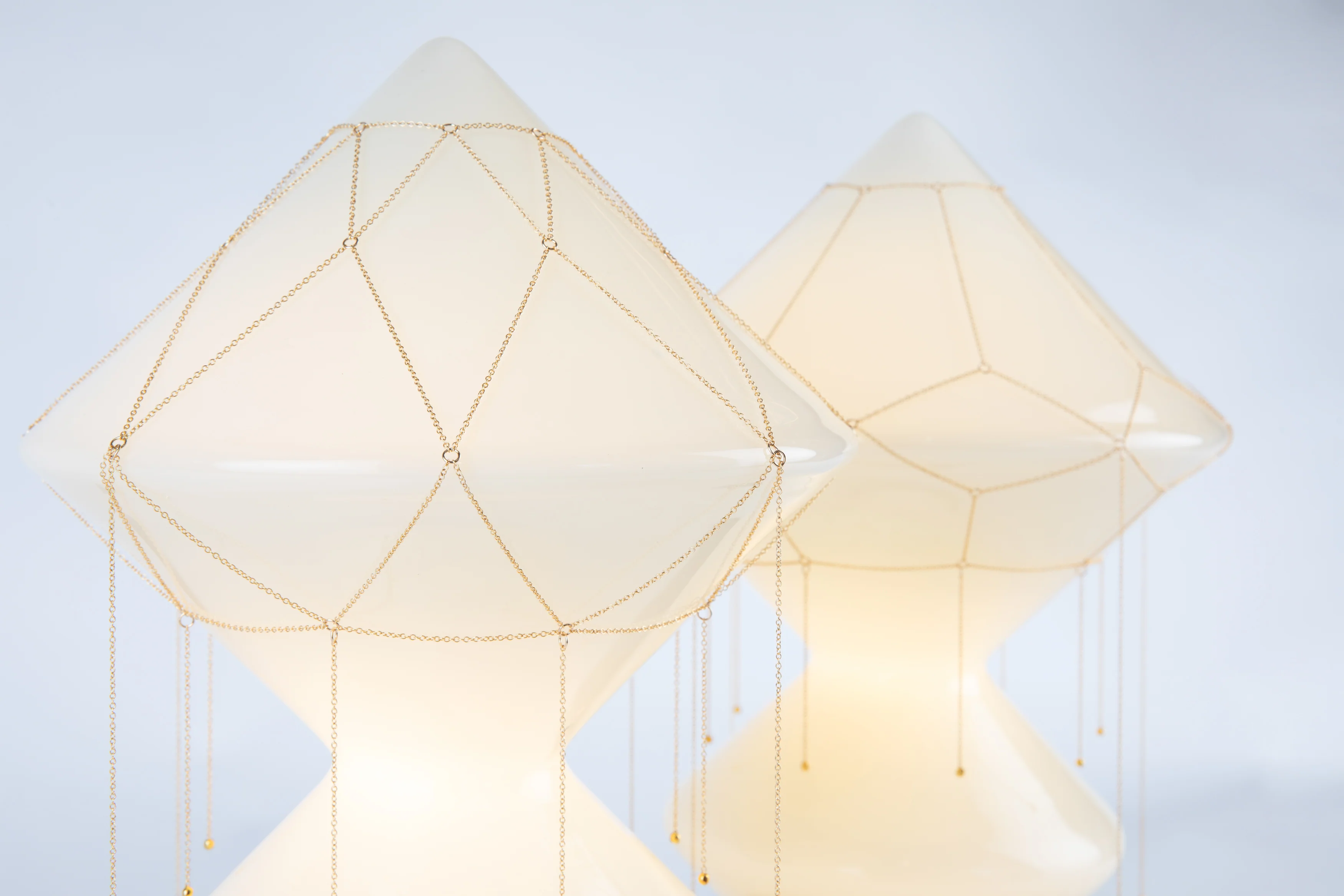BEC BRITTAIN THEMIS ADORNED TABLE LAMP Ø8.25” x H13.25” - Image 5