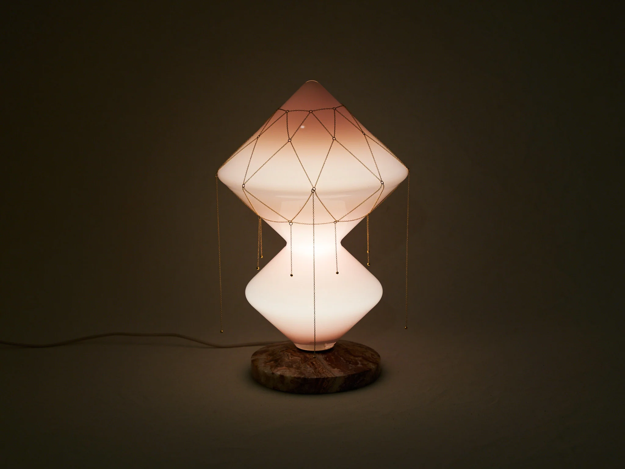 BEC BRITTAIN THEMIS ADORNED TABLE LAMP Ø8.25” x H13.25” - Image 9