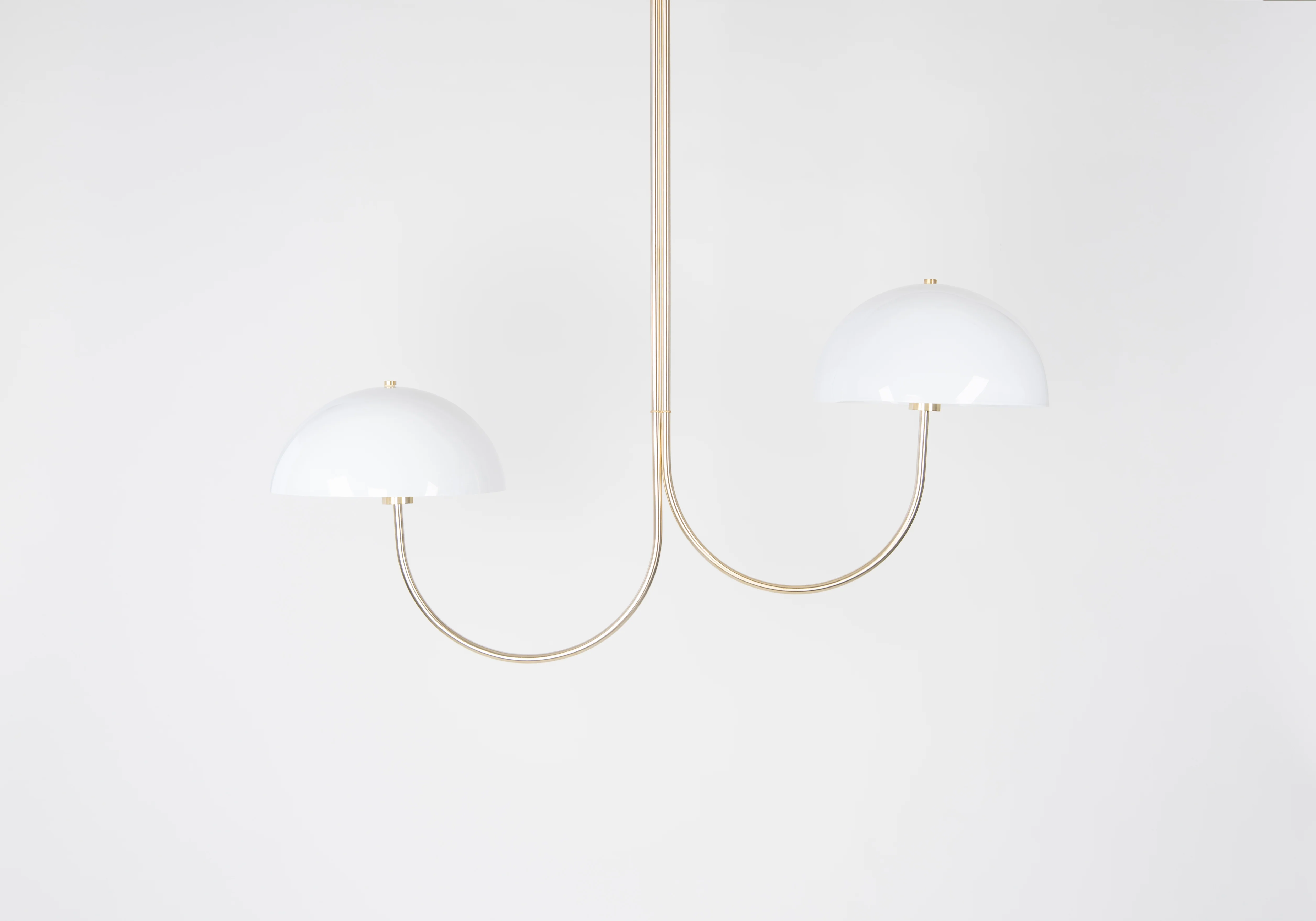 BEN & AJA BLANC WILLA CHANDELIER 2 LIGHT GRAND L46” x W14” x H23” - Image 3