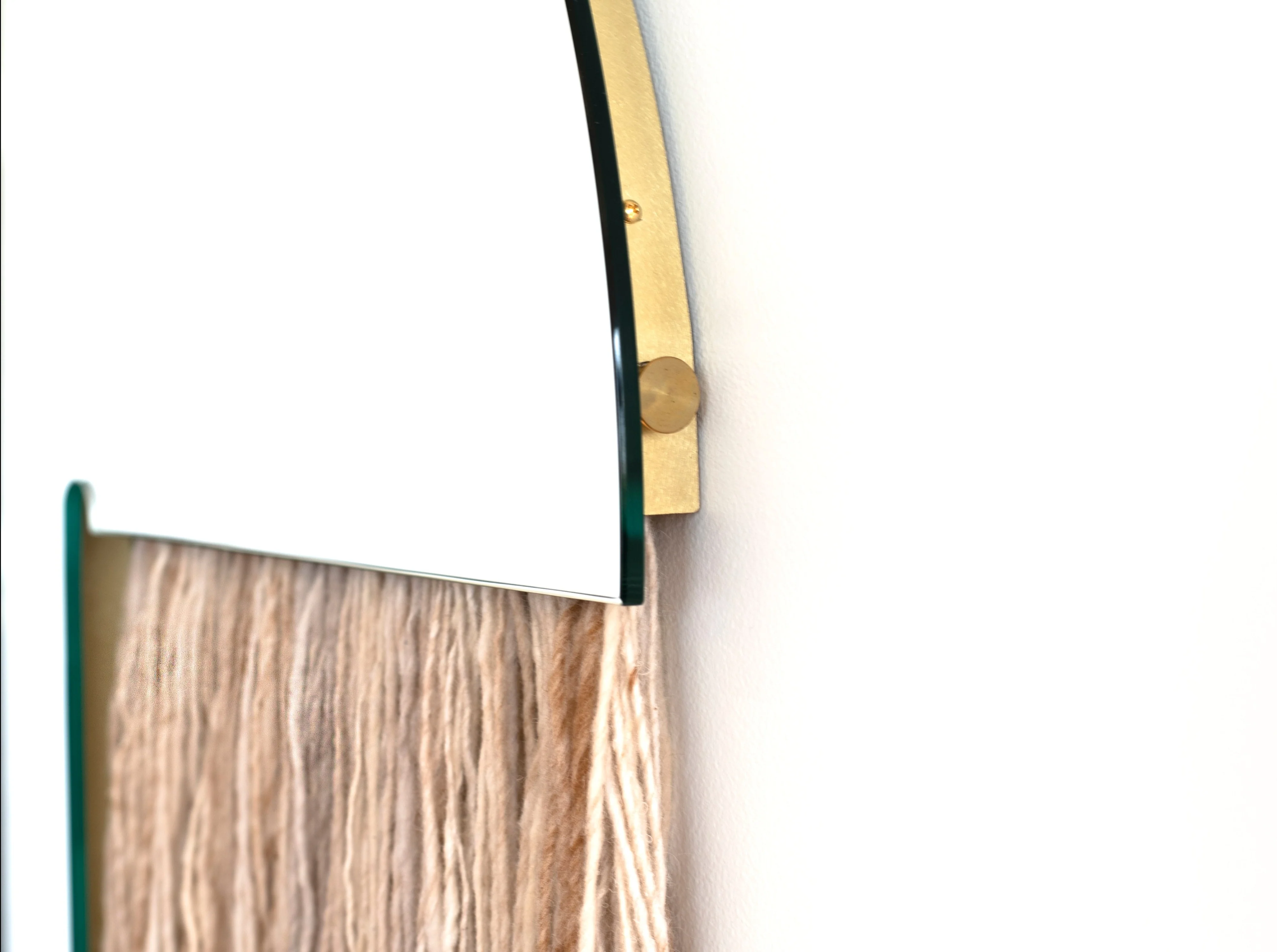 BEN & AJA BLANC IRIS MIRROR H33" x W24" x D2" - Image 3