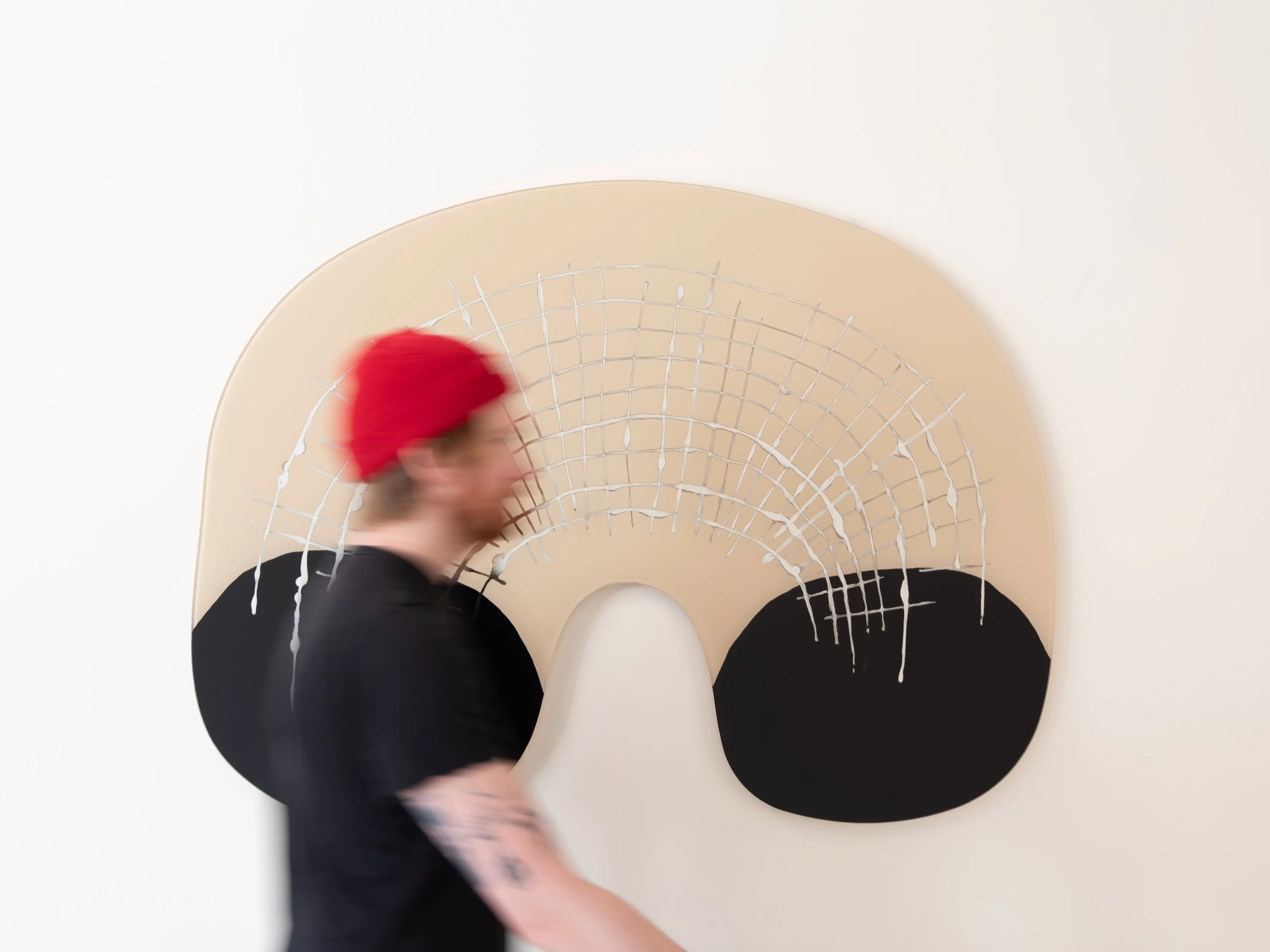 BEN & AJA BLANC MIRROR NO. 60 W39" x D52" x H1.25" - Image 2