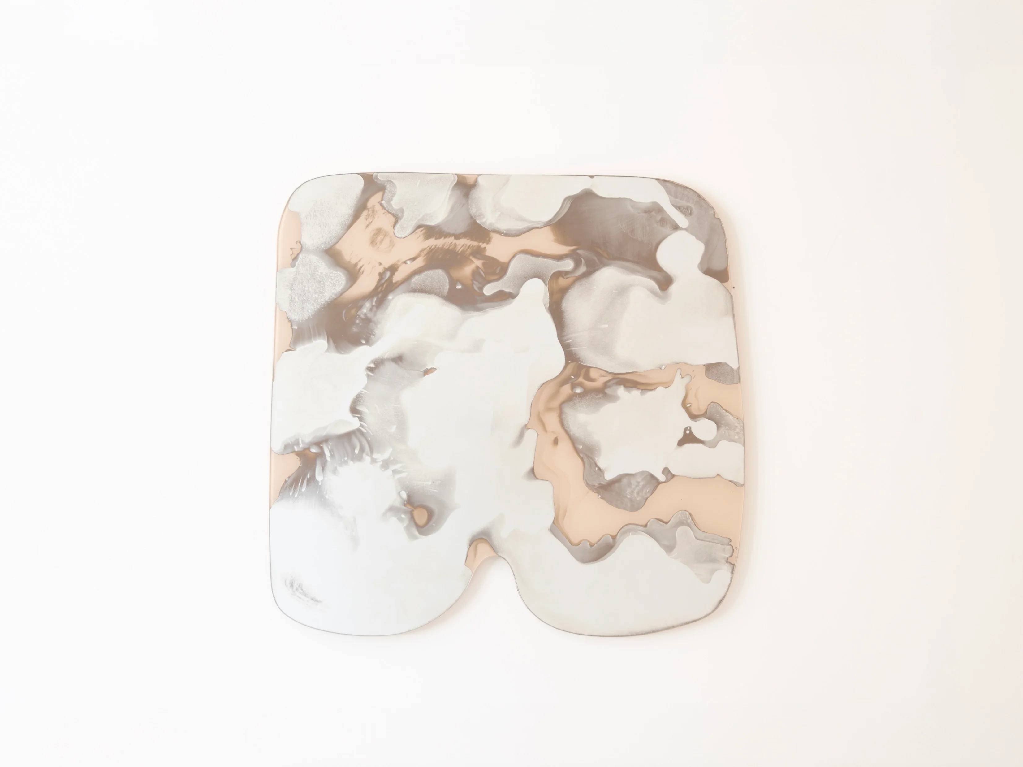 BEN & AJA BLANC MIRROR NO. 61 W39" x D40" x H1.25"