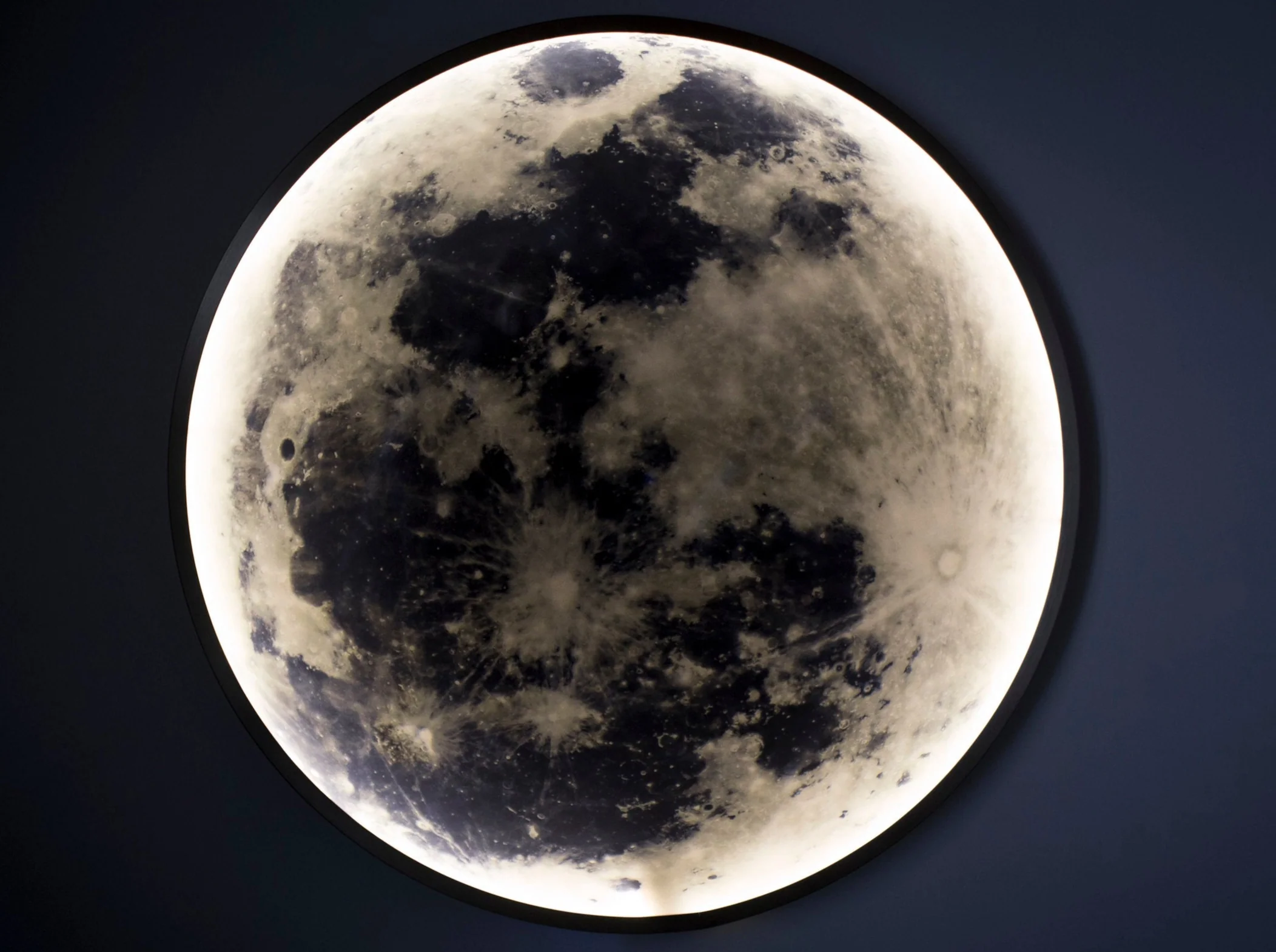 BEN & AJA BLANC MOON LIGHT Ø34" x D3" - Image 6