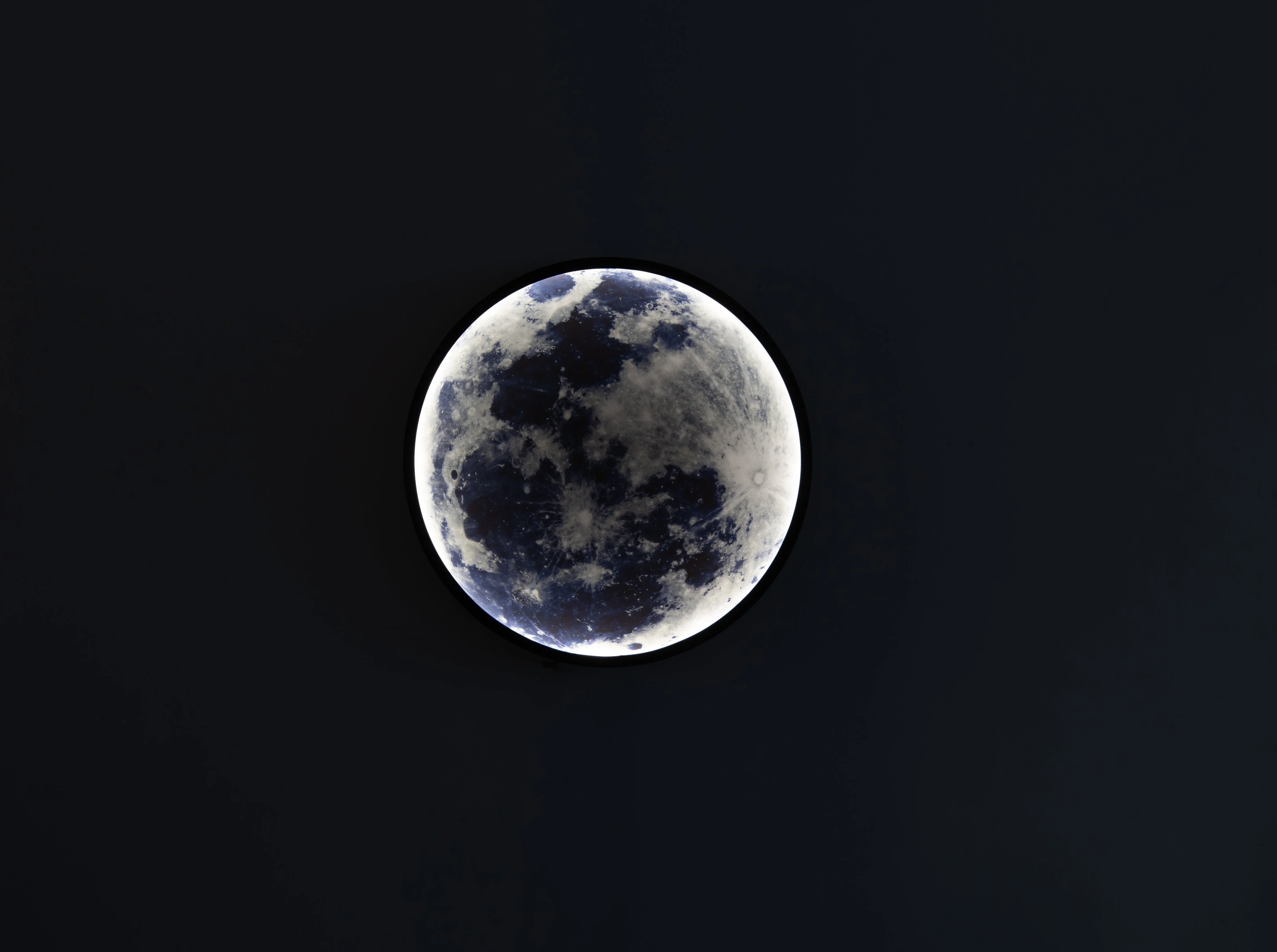 BEN & AJA BLANC MOON LIGHT Ø34" x D3" - Image 7