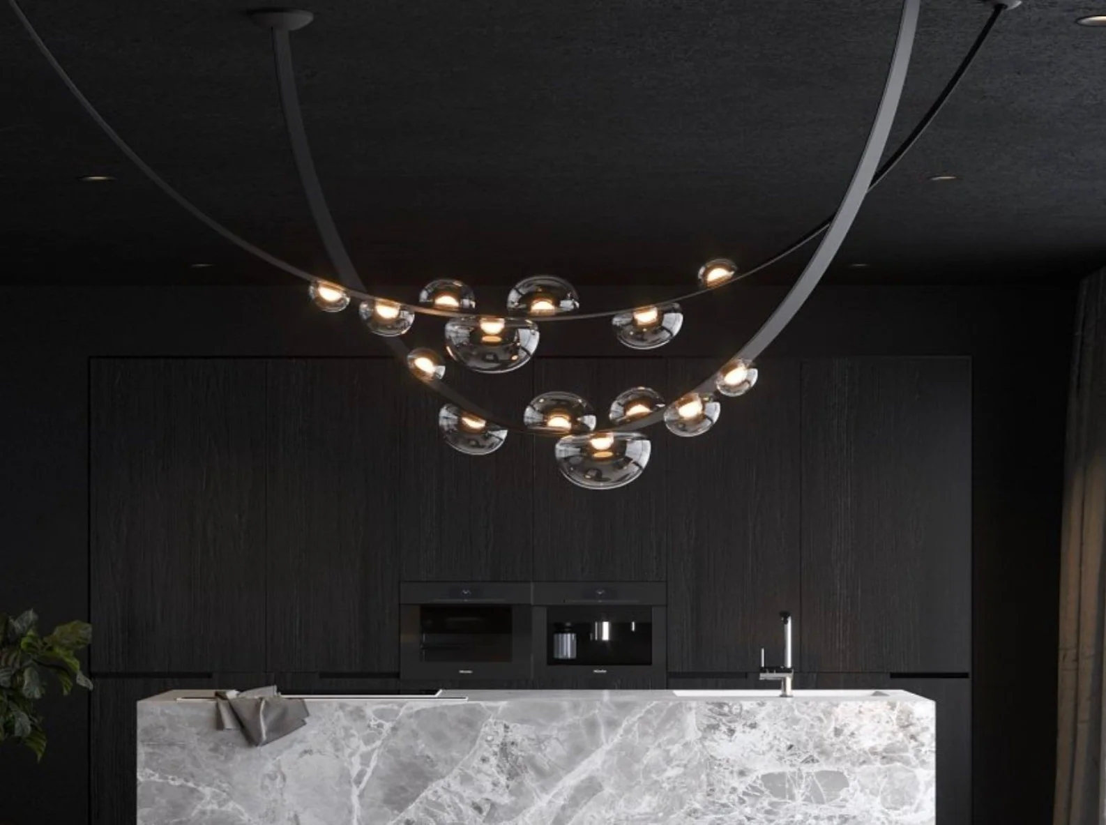 BOMMA DEW DROPS PENDANT Ø6" - 8.7" x H37" - 47" - Image 6