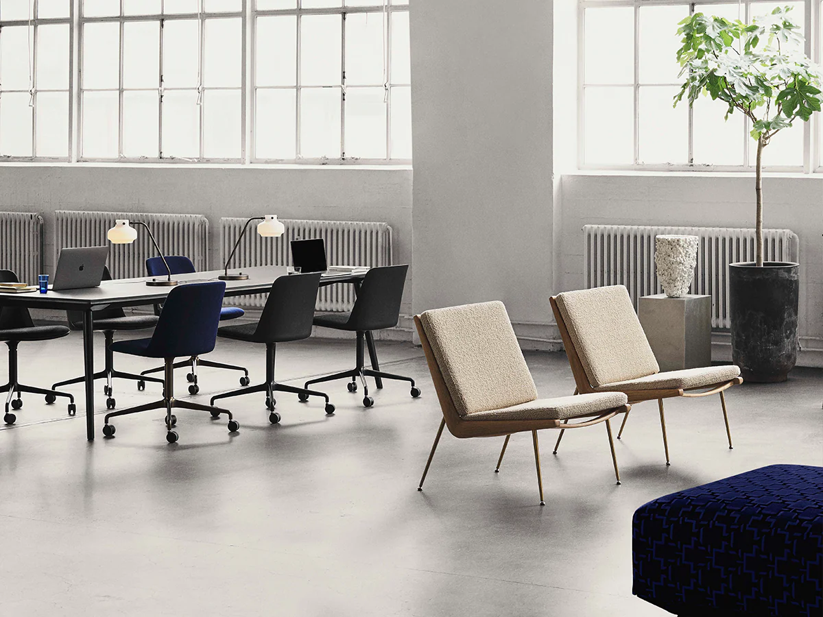 &TRADITION HVIDT & MOLGAARD HM1 BOOMERANG CHAIR D27.2" x W24" x H31.5" - Image 8
