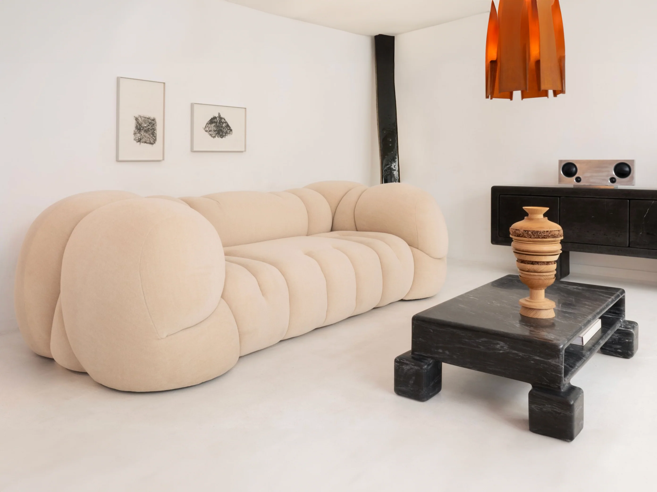 BOON_EDITIONS STEFANO GIACOMELLO LA POLTRONA XL SOFA H30.9" x L107.8" x D51" - Image 4