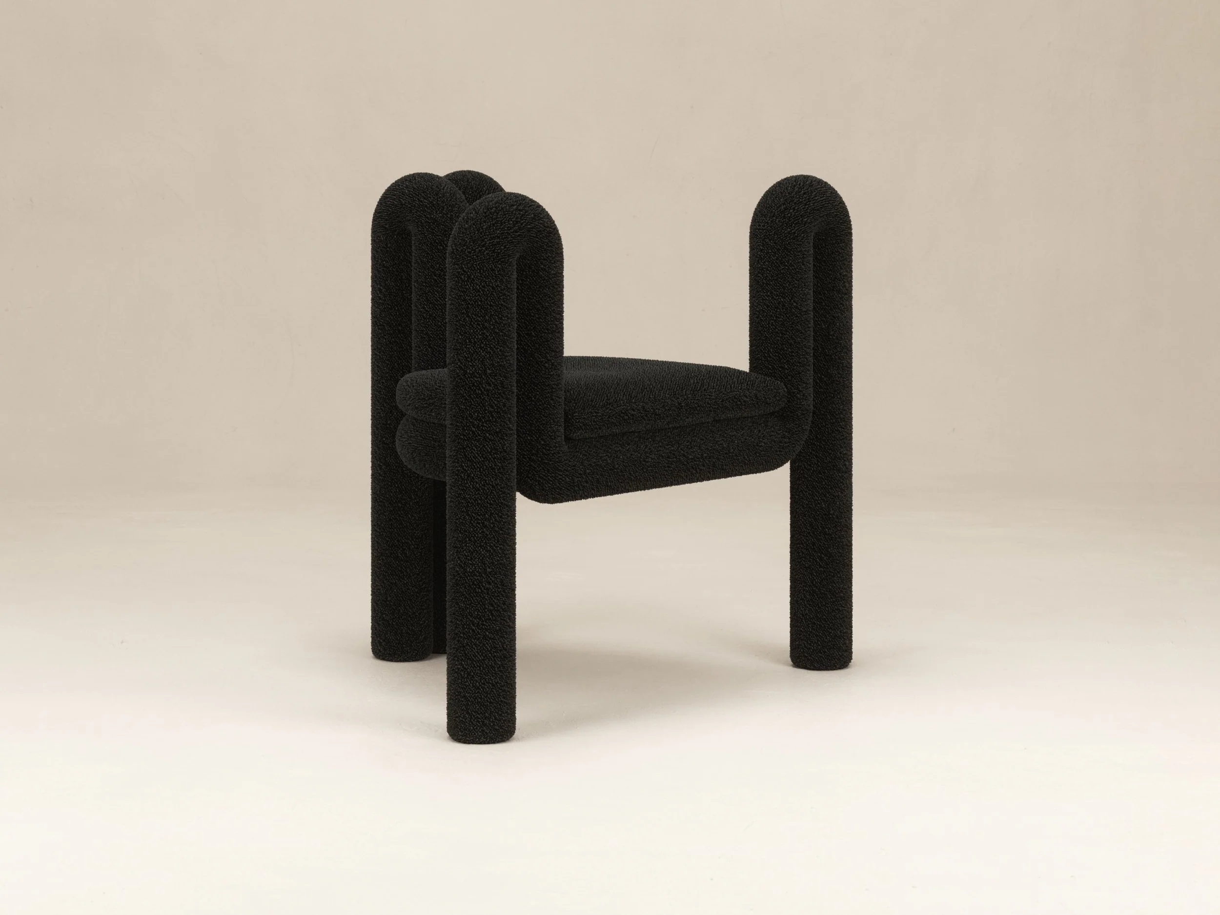 BOON_EDITIONS STEFANO GIACOMELLO LA CHAISE / UPHOLSTERED H31.4" x L34.2" x D25" - Image 2