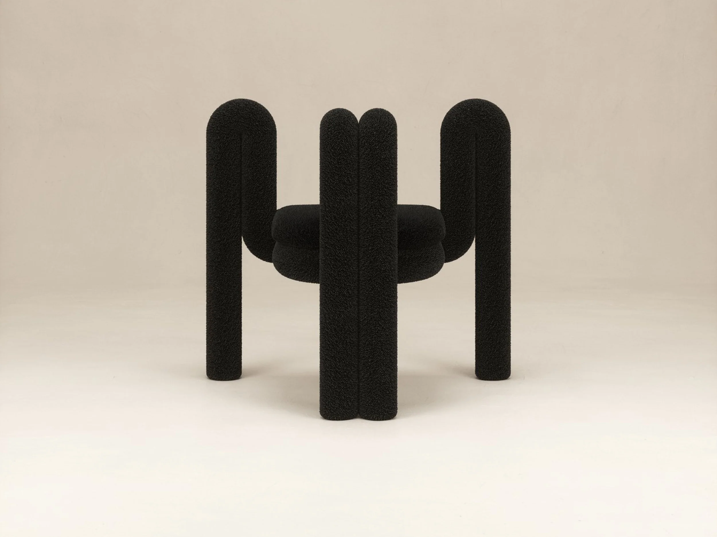 BOON_EDITIONS STEFANO GIACOMELLO LA CHAISE / UPHOLSTERED H31.4" x L34.2" x D25" - Image 3