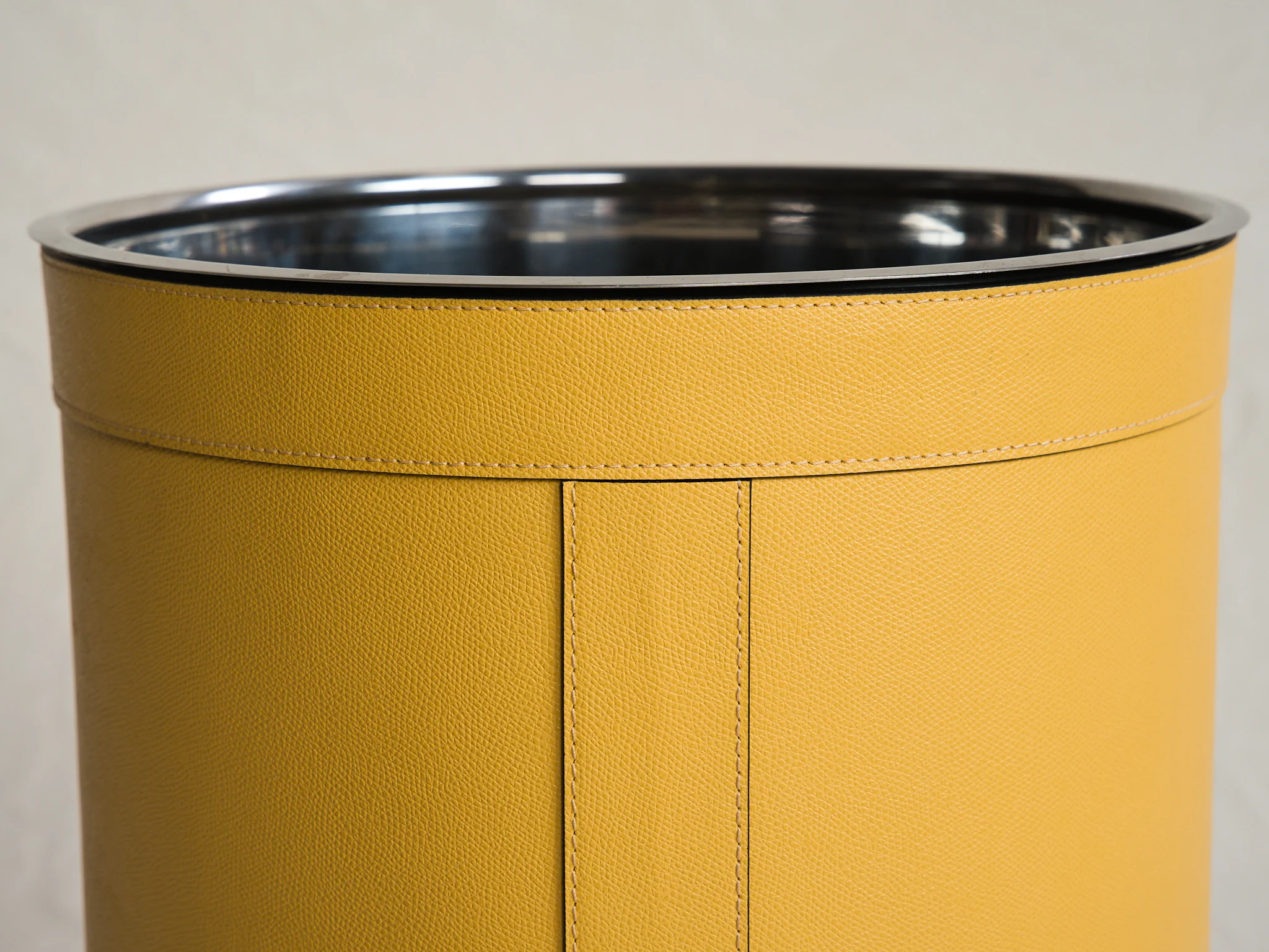 GIOBAGNARA BRUS LARGE WASTEPAPER BIN Ø13.7" x H17.5" - Image 4