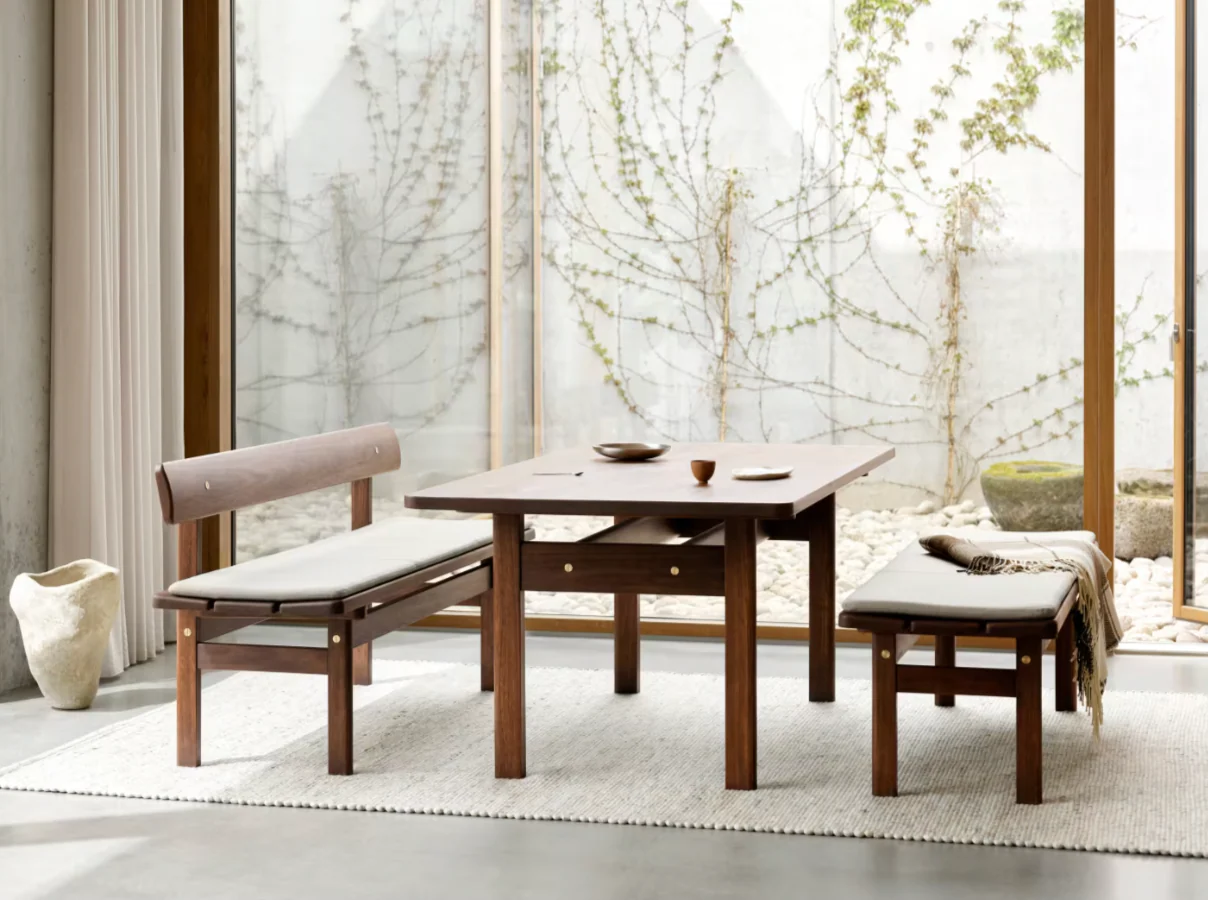 CARL HANSEN BM0699 ASSERBO BENCH WITH BACKREST - Image 3
