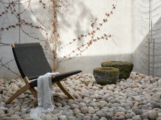 CARL HANSEN MORTEN GOTTLER MG501 OUTDOOR CUBA CHAIR L24" x W31" x H30" x SH15.4" - Image 10