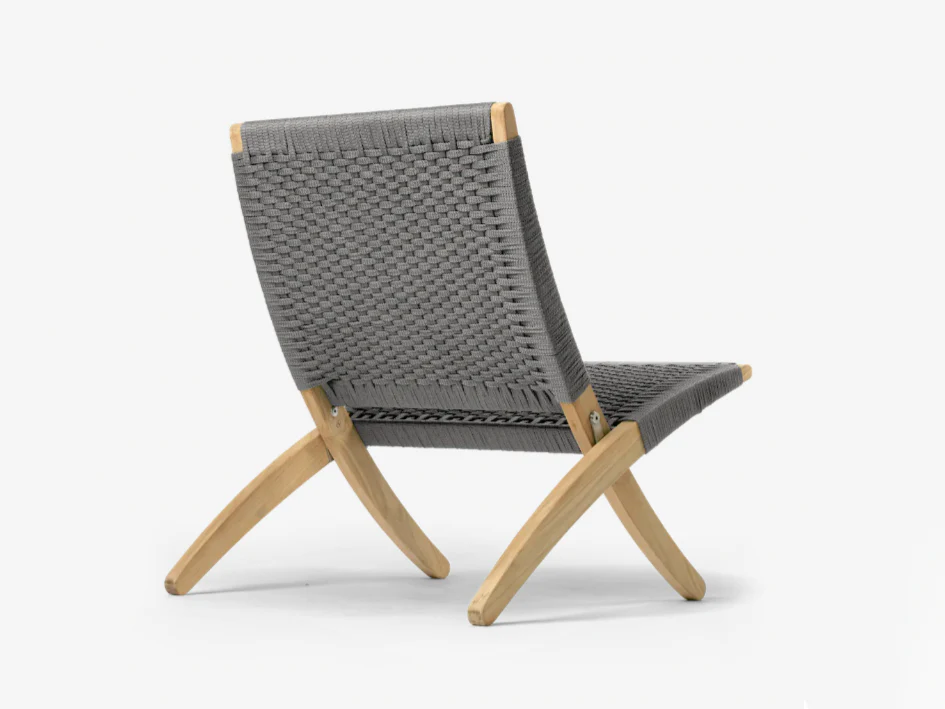 CARL HANSEN MORTEN GOTTLER MG501 OUTDOOR CUBA CHAIR L24" x W31" x H30" x SH15.4" - Image 5