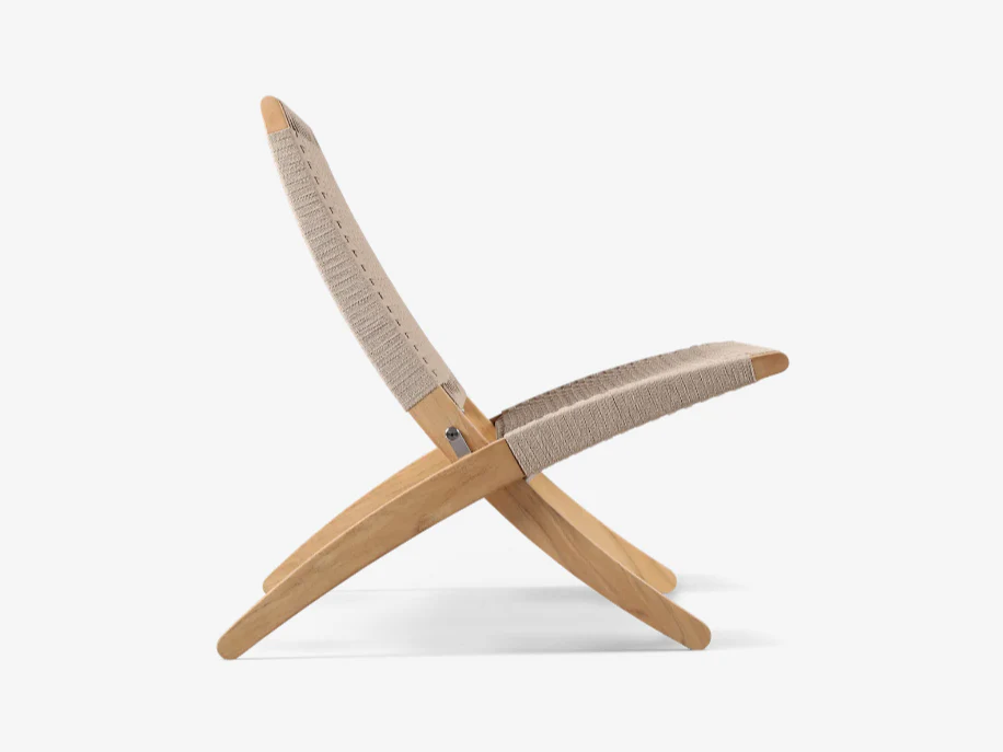 CARL HANSEN MORTEN GOTTLER MG501 OUTDOOR CUBA CHAIR L24" x W31" x H30" x SH15.4" - Image 6