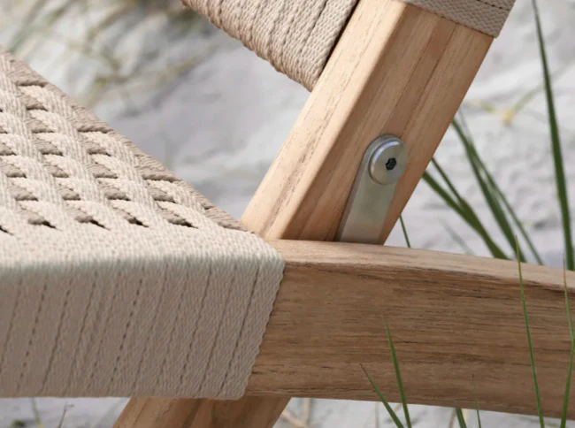 CARL HANSEN MORTEN GOTTLER MG501 OUTDOOR CUBA CHAIR L24" x W31" x H30" x SH15.4" - Image 8