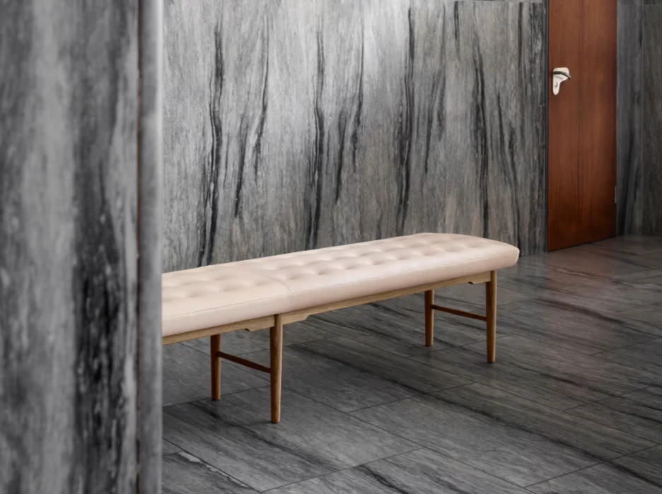 CARL HANSEN VLA75 FOYER BENCH W94" x D19" x H18" - Image 4