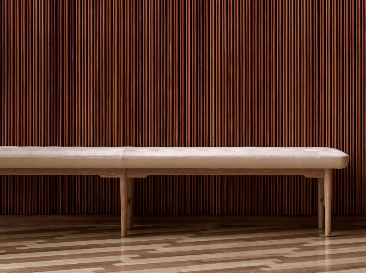CARL HANSEN VLA75 FOYER BENCH W94" x D19" x H18" - Image 6