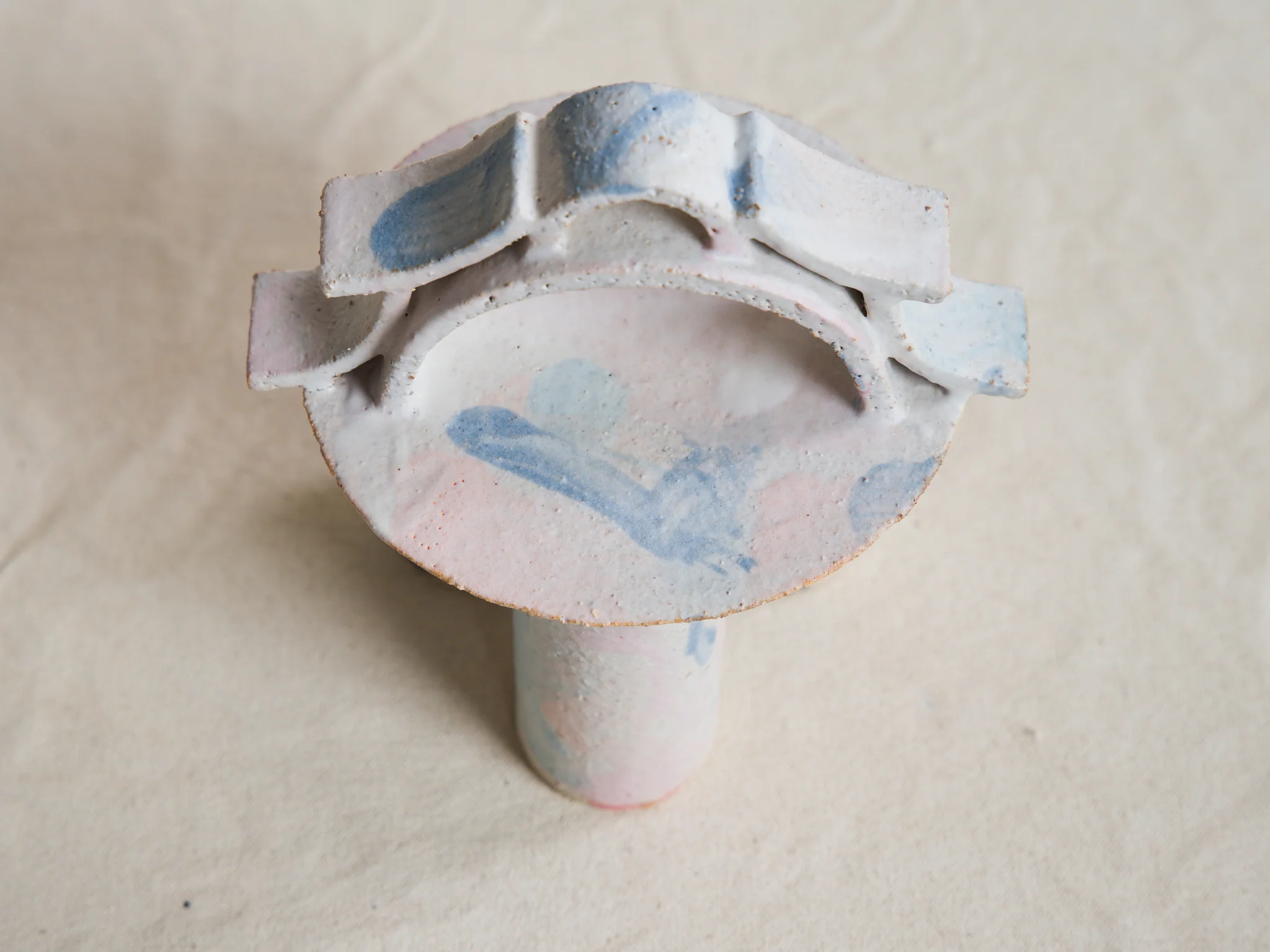 CATHERINE DIX PETIT TEMPLE SCULPTURE NO.13 H6" x Ø5" - Image 3