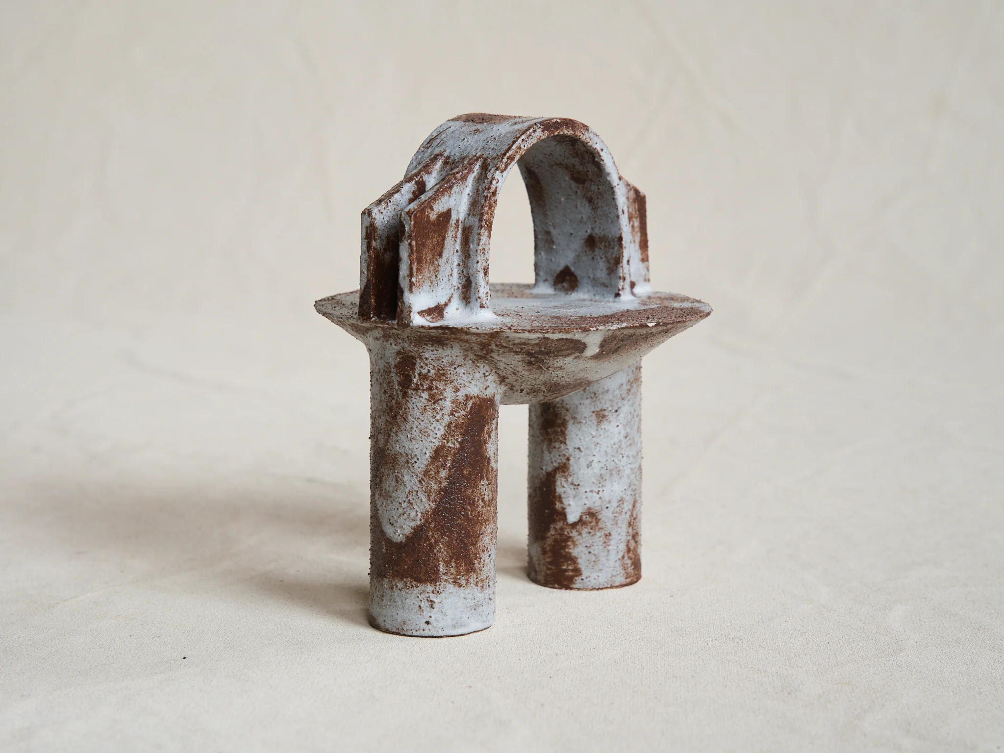 CATHERINE DIX PETITE ARCHITECTURE SCULPTURE NO.20 H6.5" x Ă5" - Image 3