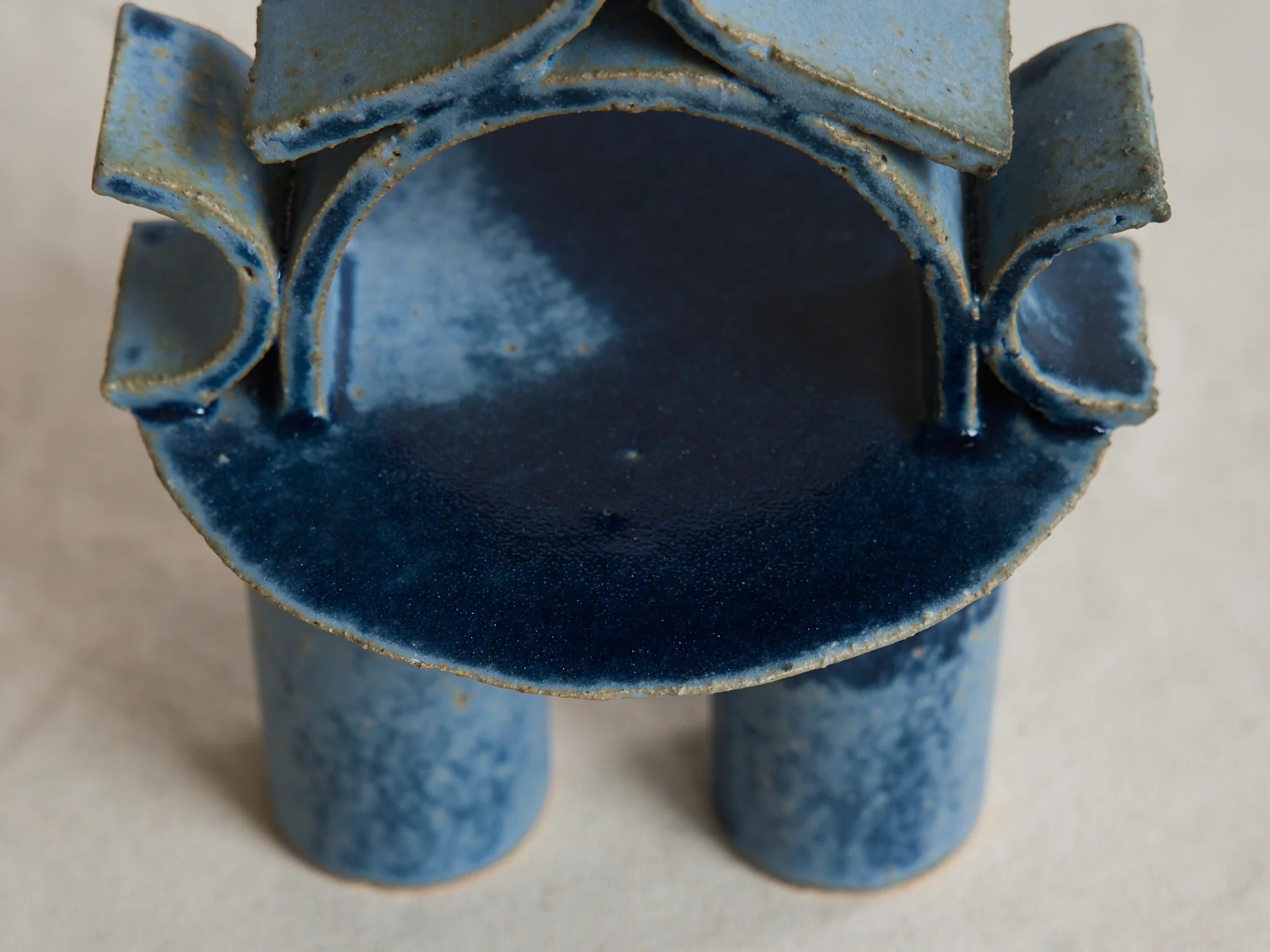 CATHERINE DIX PETITE ARCHITECTURE SCULPTURE NO.17 H7.3" x Ø5" - Image 5