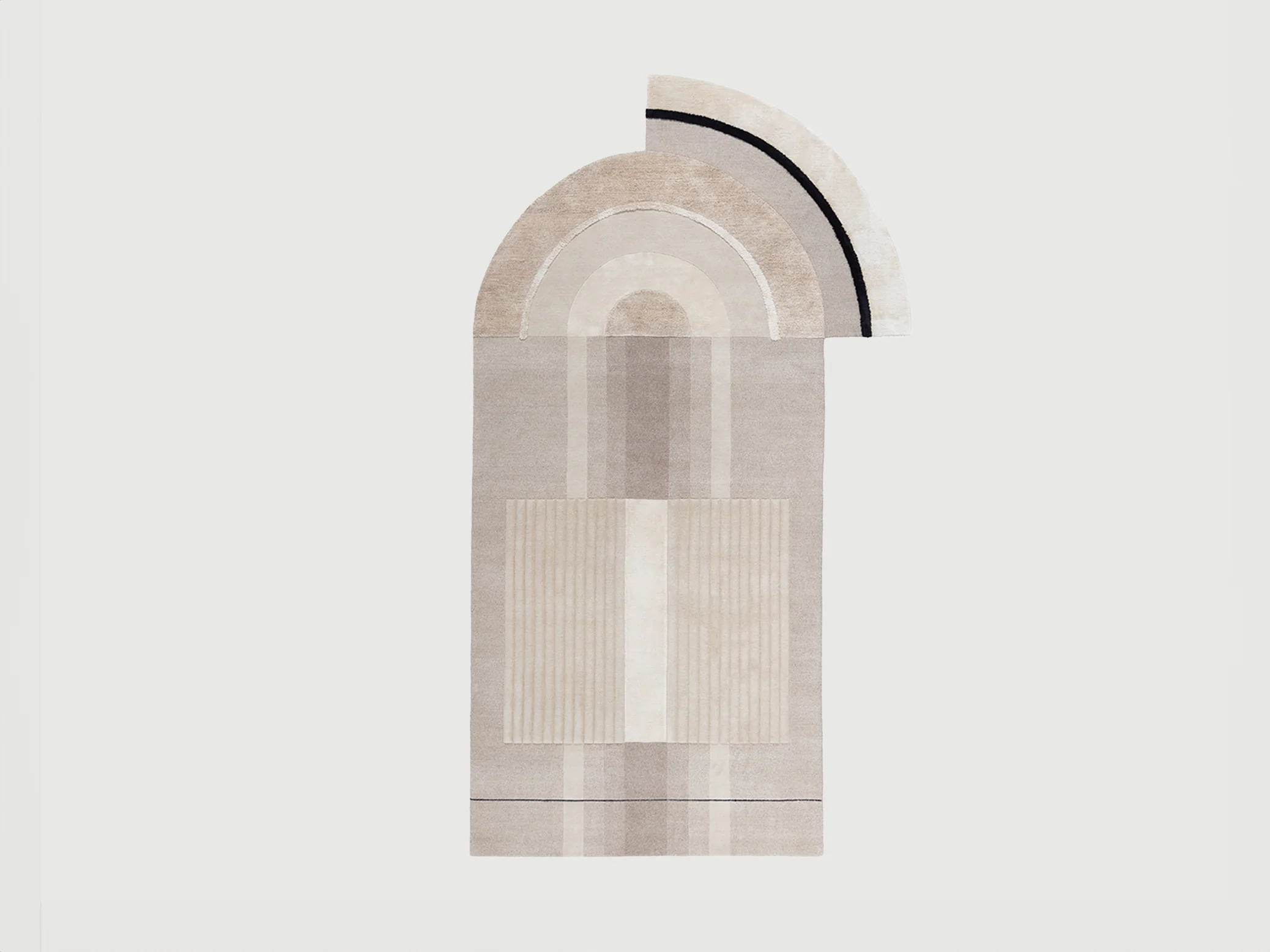 CC-TAPIS BLISS BIG RUG / UNDYED 5'6" x 9'8"
