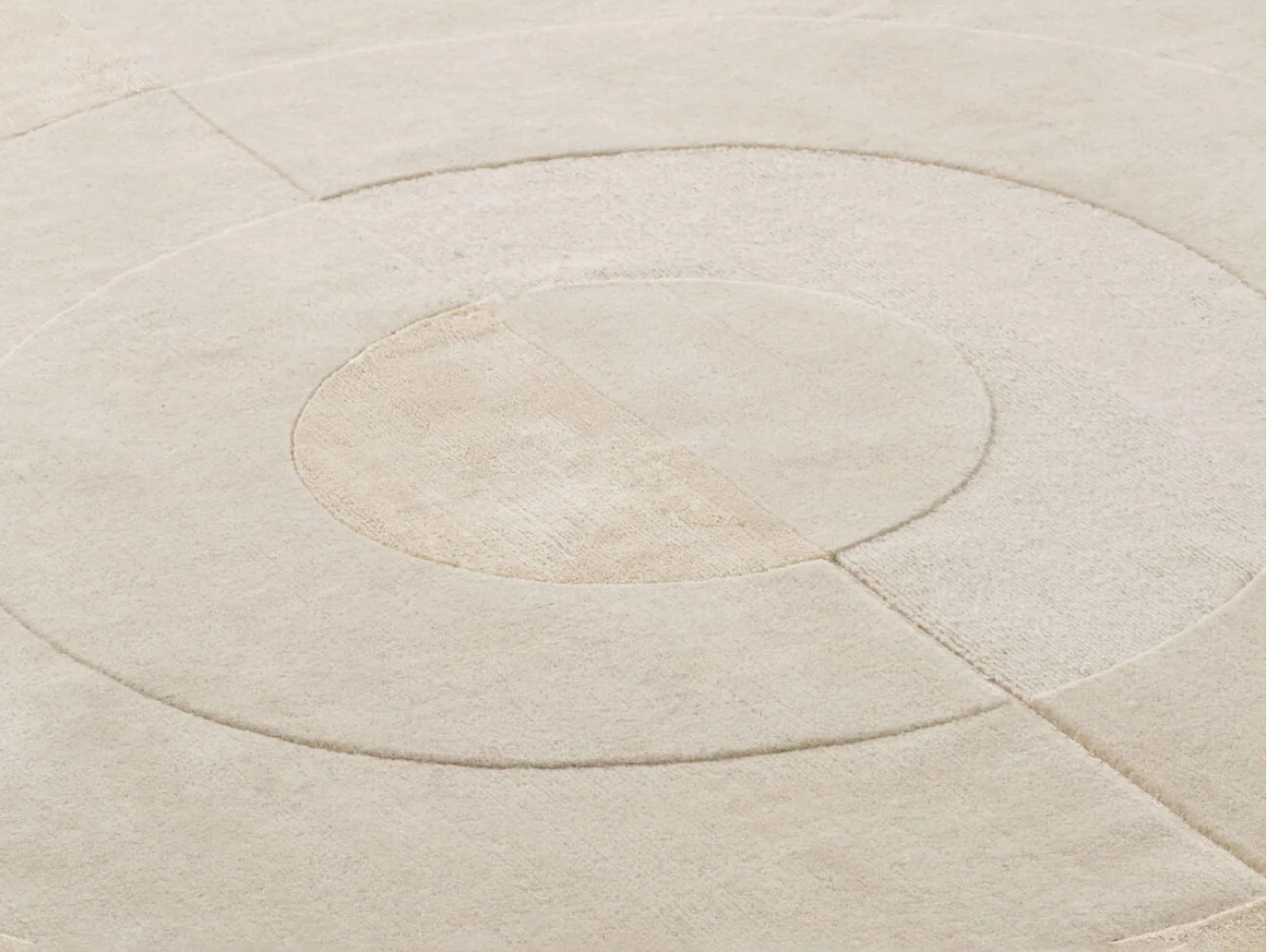 CC-TAPIS BLISS ROUND RUG / UNDYED Ø8'2" - Image 2