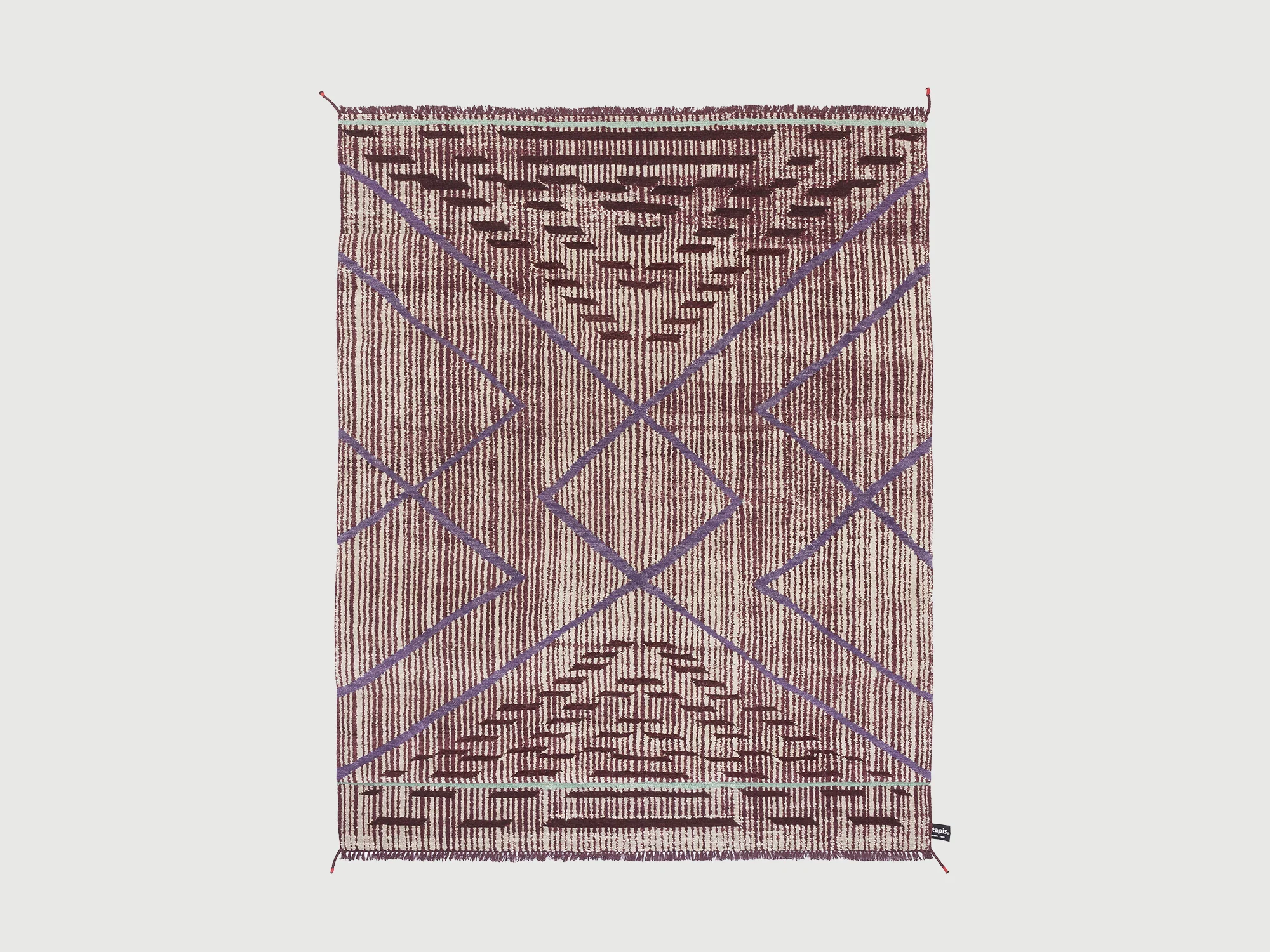 CC-TAPIS PRIMITIVE WEAVE 2 7'5" x 9'8" - Image 2