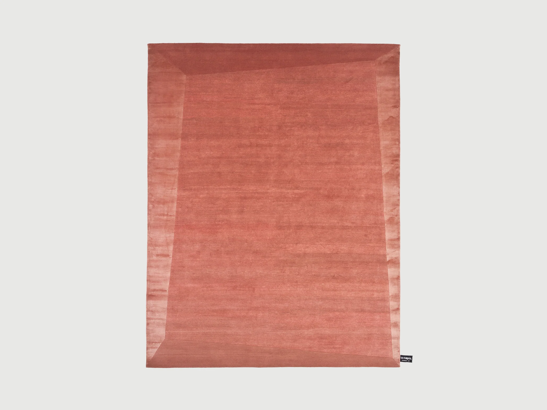 CC-TAPIS DIPPED FRAME RUG / ROSA ANTICO 7'5" x 9'8"