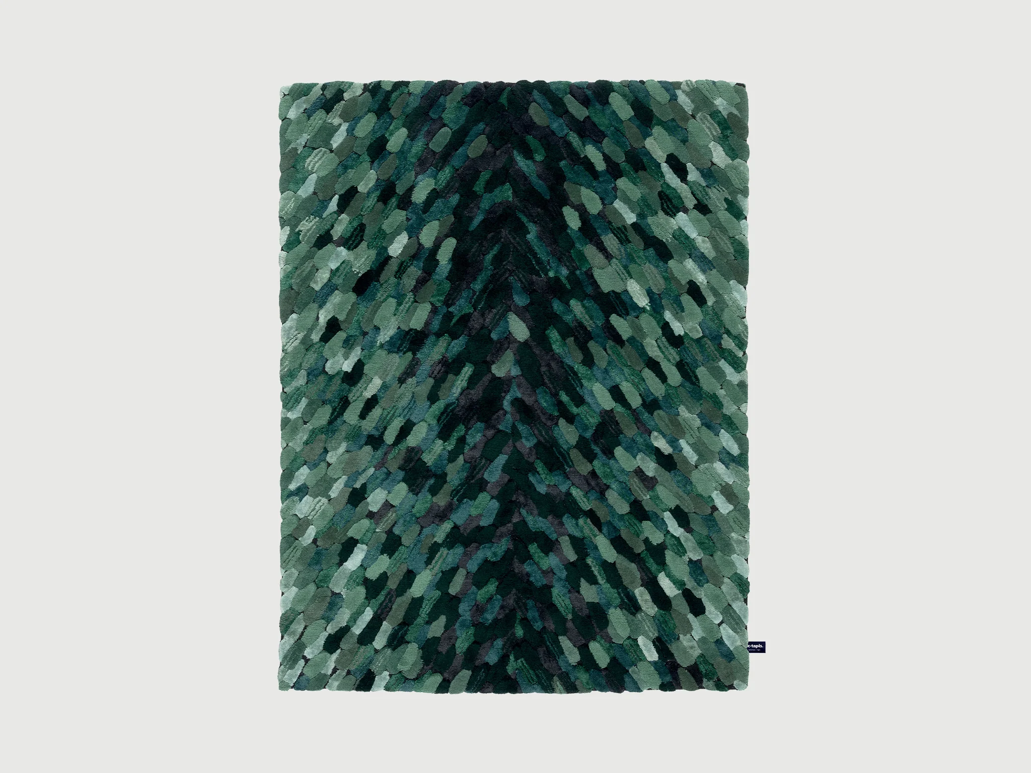 CC-TAPIS CRISTINA CELESTINO ENVOLĂE RUG / FOREST 7'5" x 9'8"