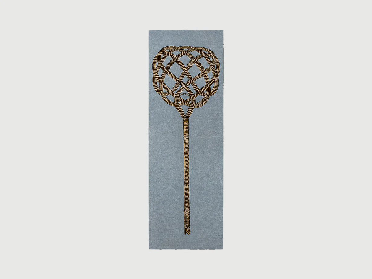 CC-TAPIS FORNASETTI BATTIPANNI RUG / RUNNER 3'3" x 9'8"