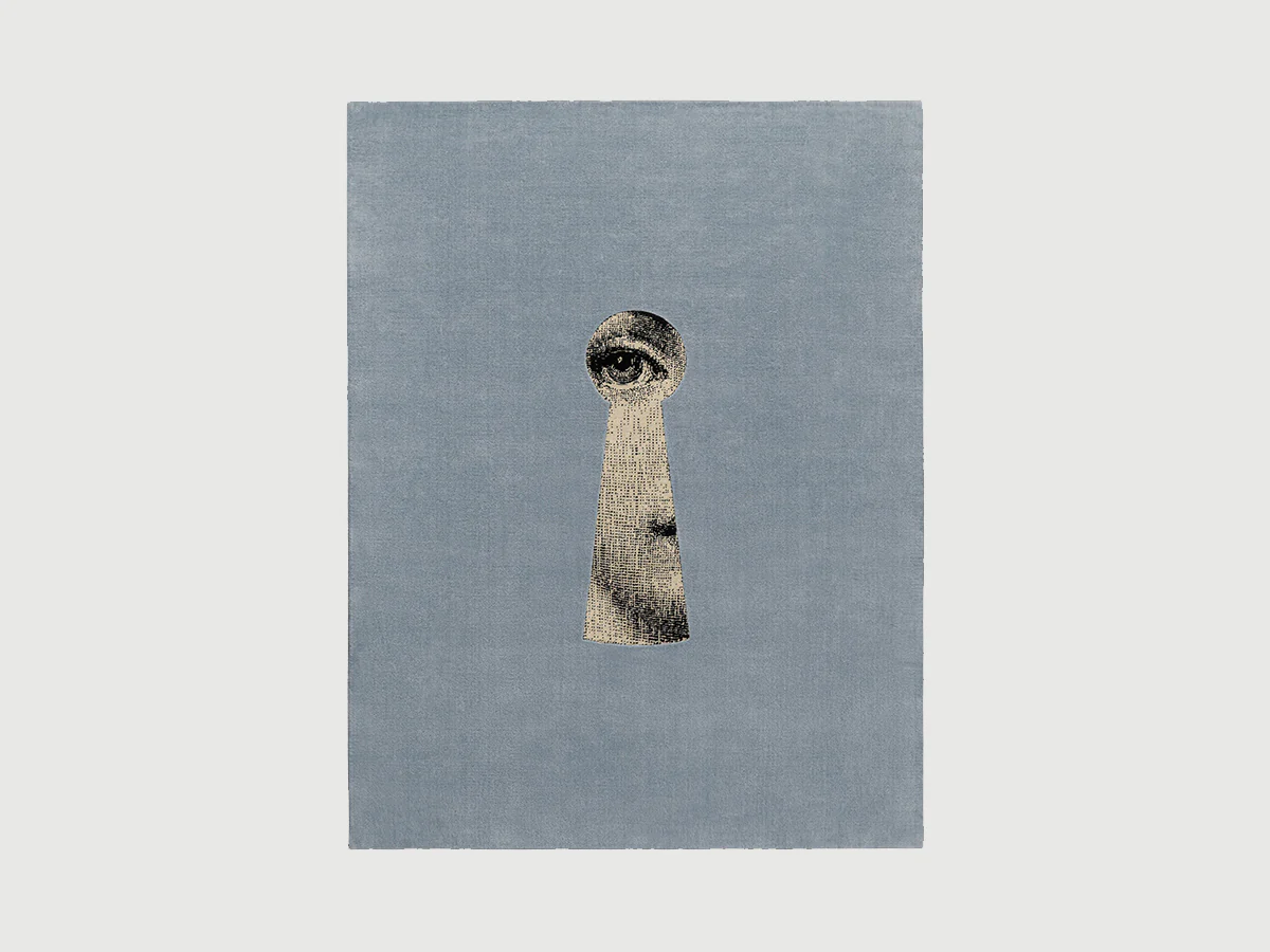 CC-TAPIS FORNASETTI SERRATURA RUG 7'5" x 9'8"
