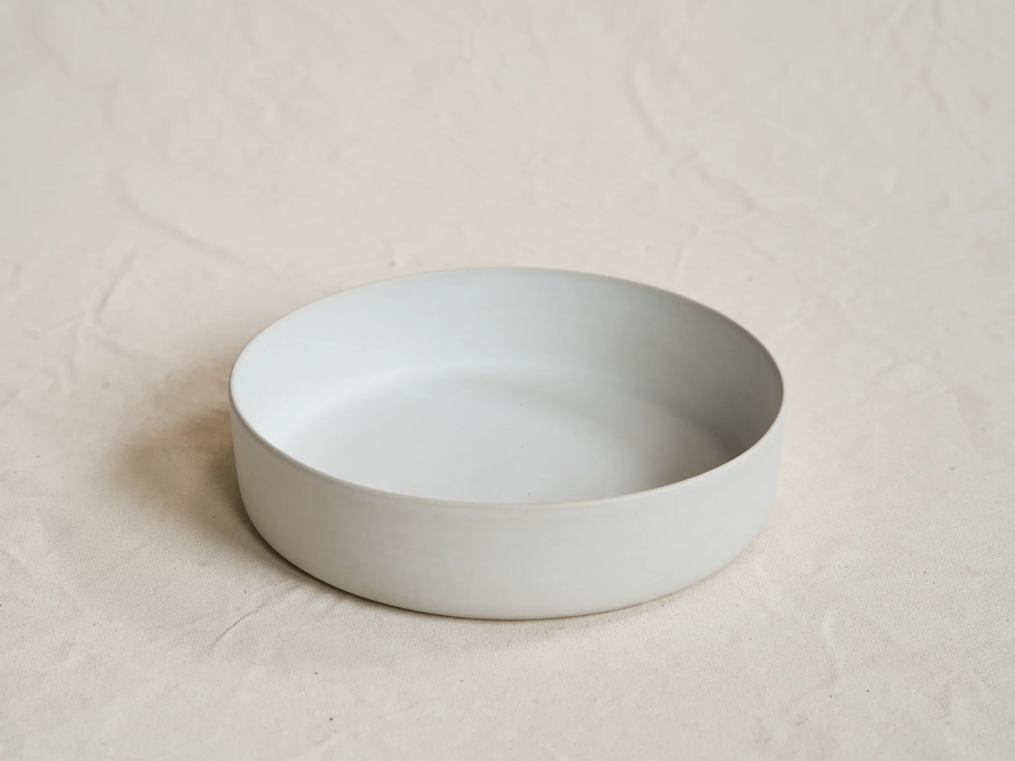 CECILE PREZIOSA DEEP SERVING PLATE / SNOW - Image 2