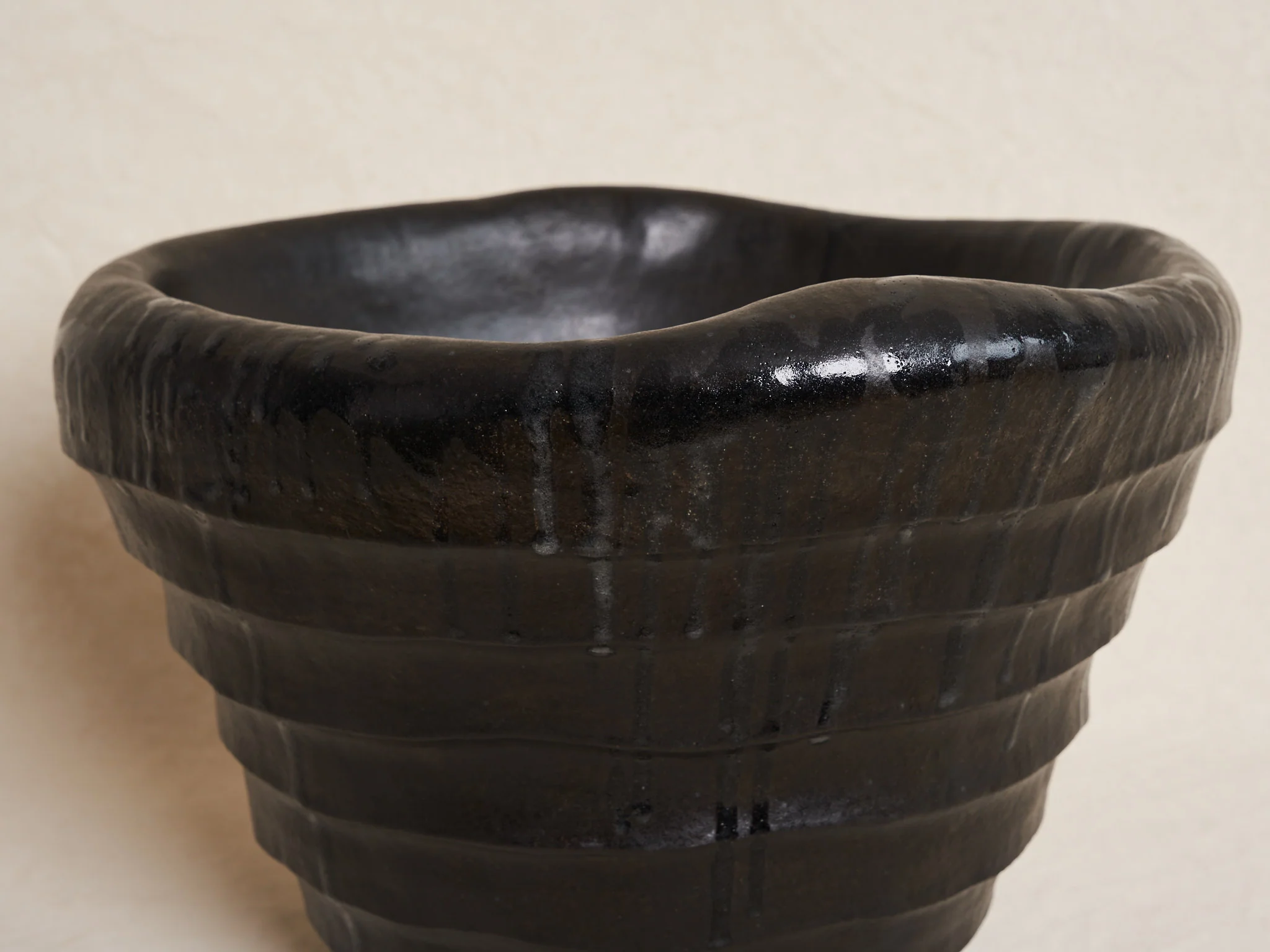 CHARLYN REYES RIDGED SHALLOW FORM 12” x 18” x 18” - Image 3