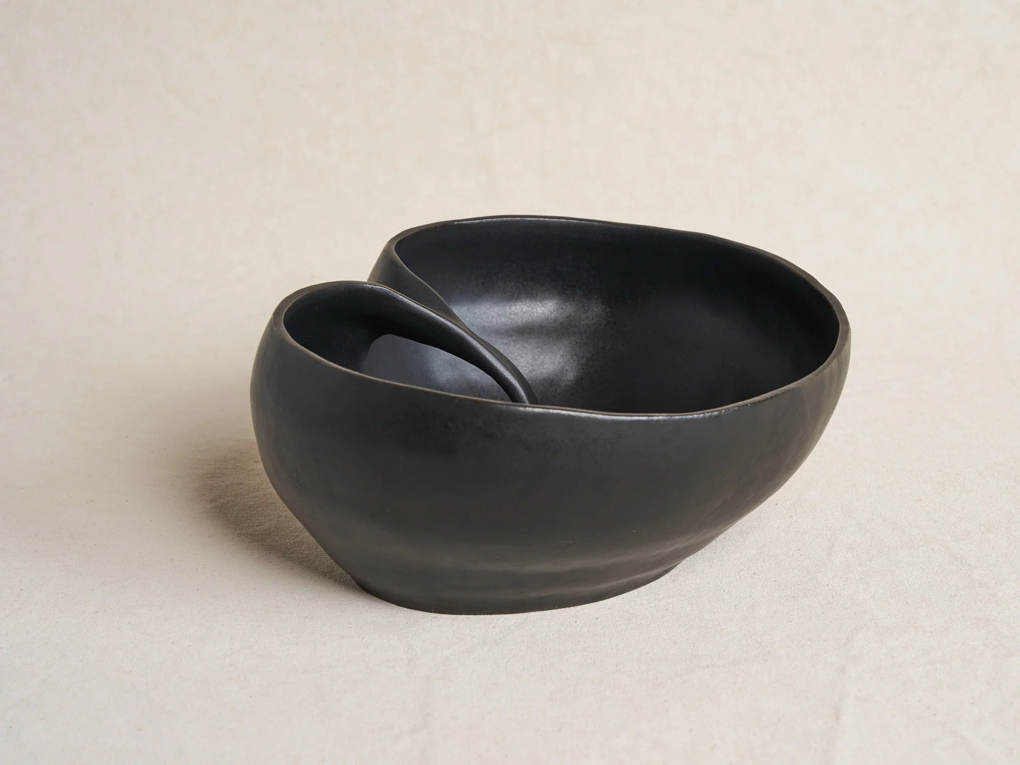 CHARLYN REYES SEED BOWL / LARGE 11" x 9" x H4" - Image 2