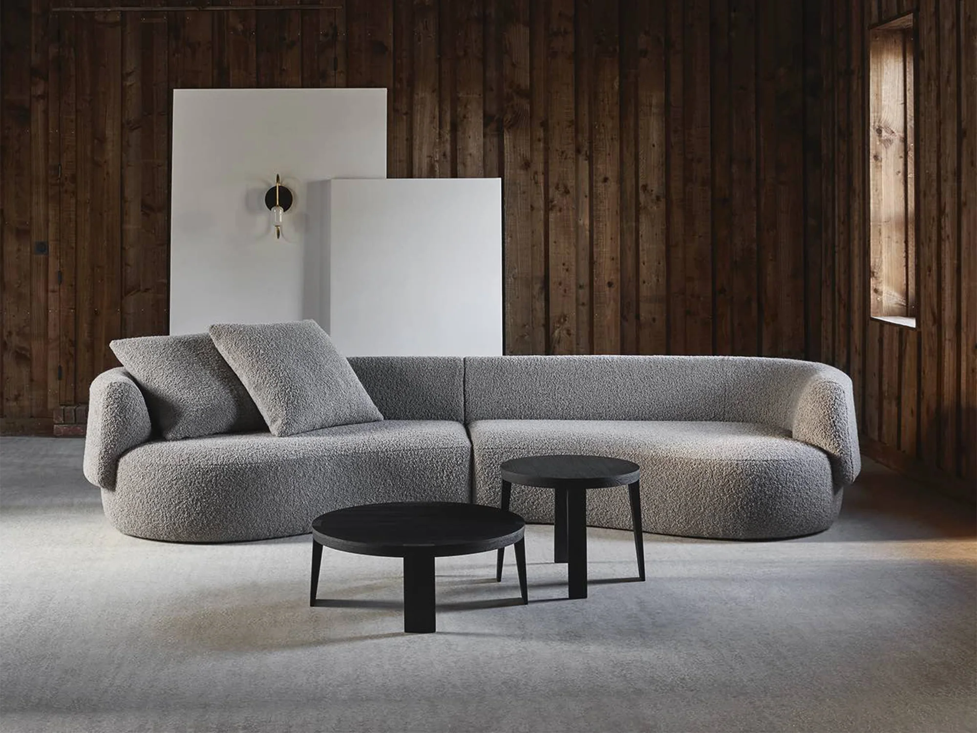 COLLECTION PARTICULIÈRE CHRISTOPHE DELCOURT FAO DOUBLE SOFA W141.7" x D49.6" x H28.3" x SH16.5" - Image 2