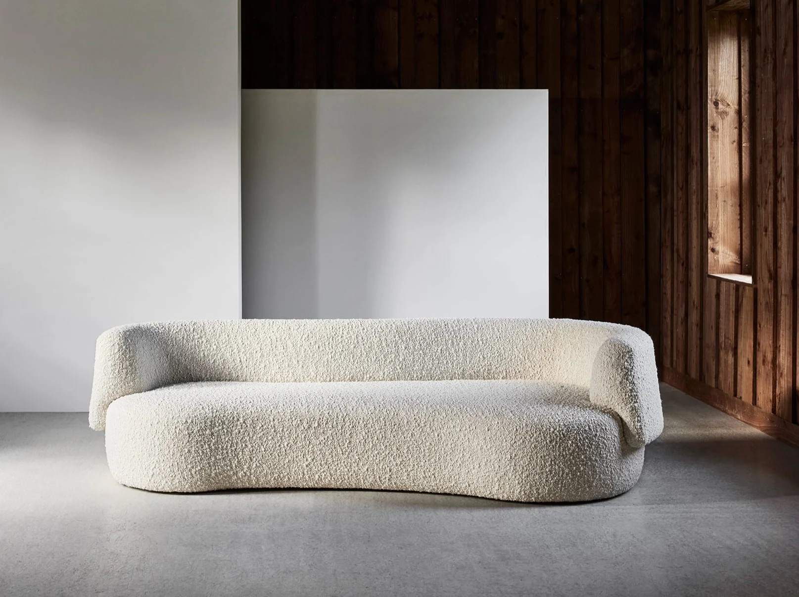 COLLECTION PARTICULIÈRE CHRISTOPHE DELCOURT FAO DOUBLE DEPTH SOFA W107.5" x D46.9" x H28.3" x SH16.5"