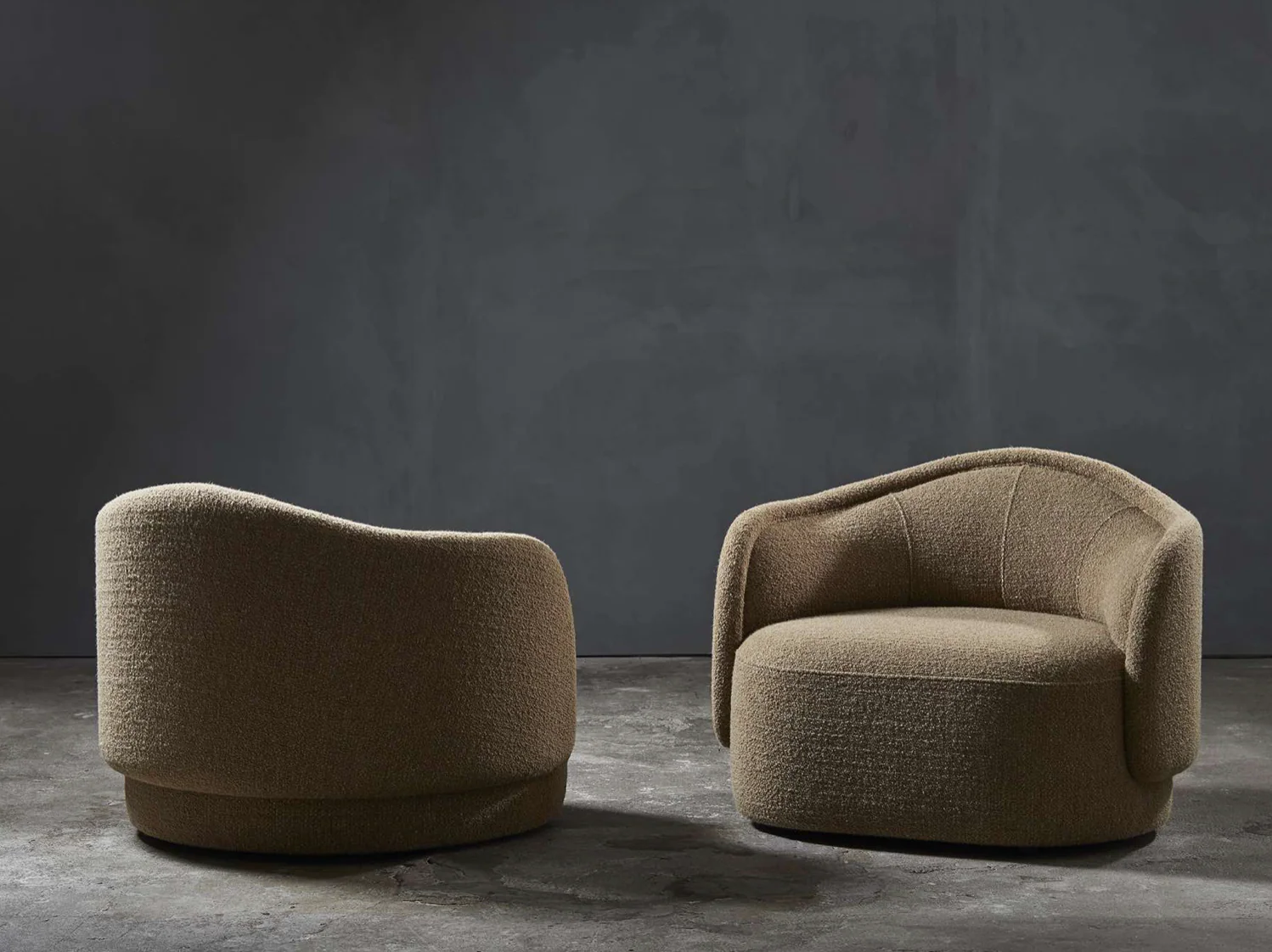 COLLECTION PARTICULIÈRE PIA ARMCHAIR W40.2" x D33.5" x H30.3" x SH17.3" - Image 2
