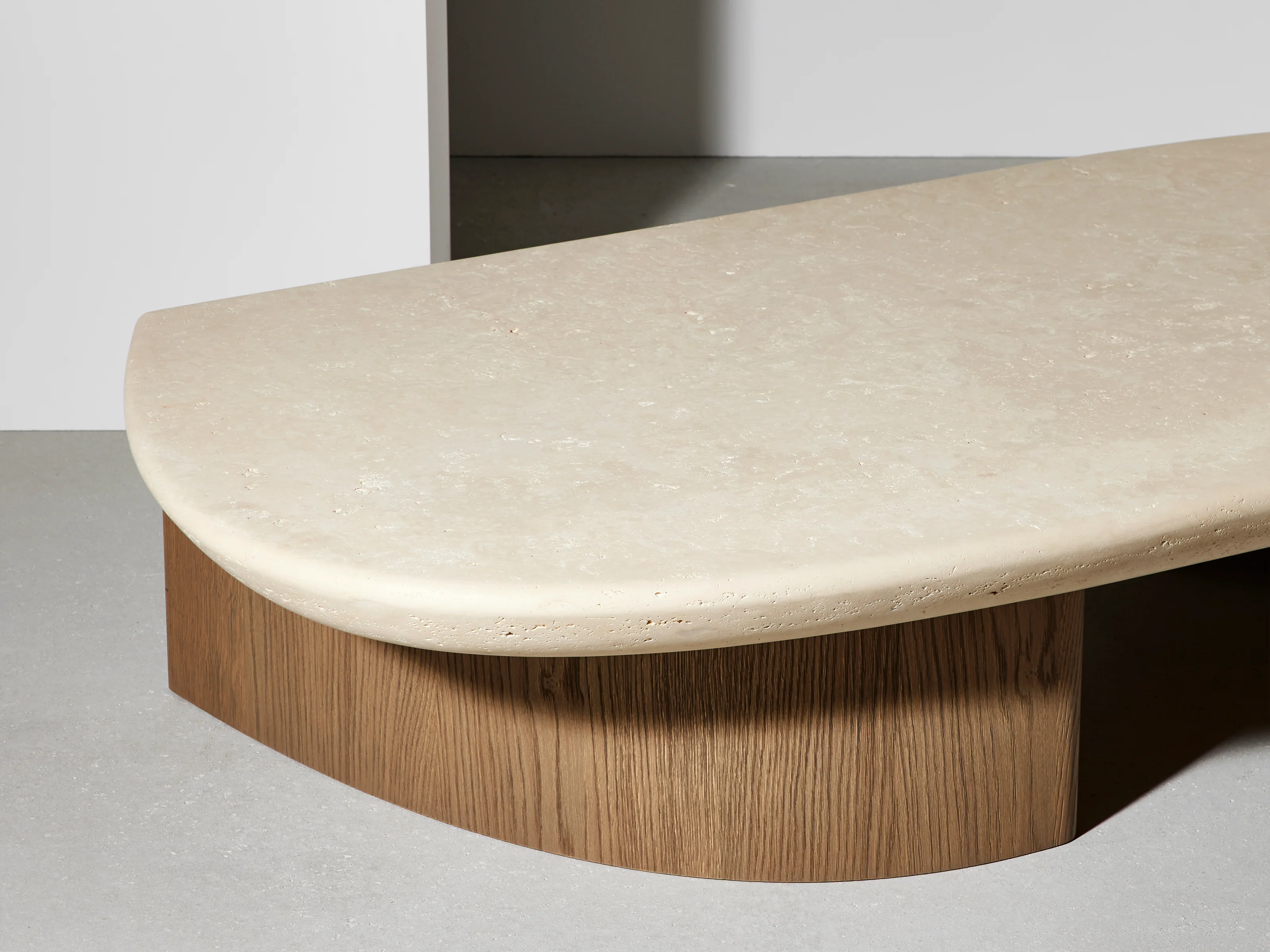 COLLECTION PARTICULIÈRE LADY R COFFEE TABLE / STONE + WOOD - Image 2