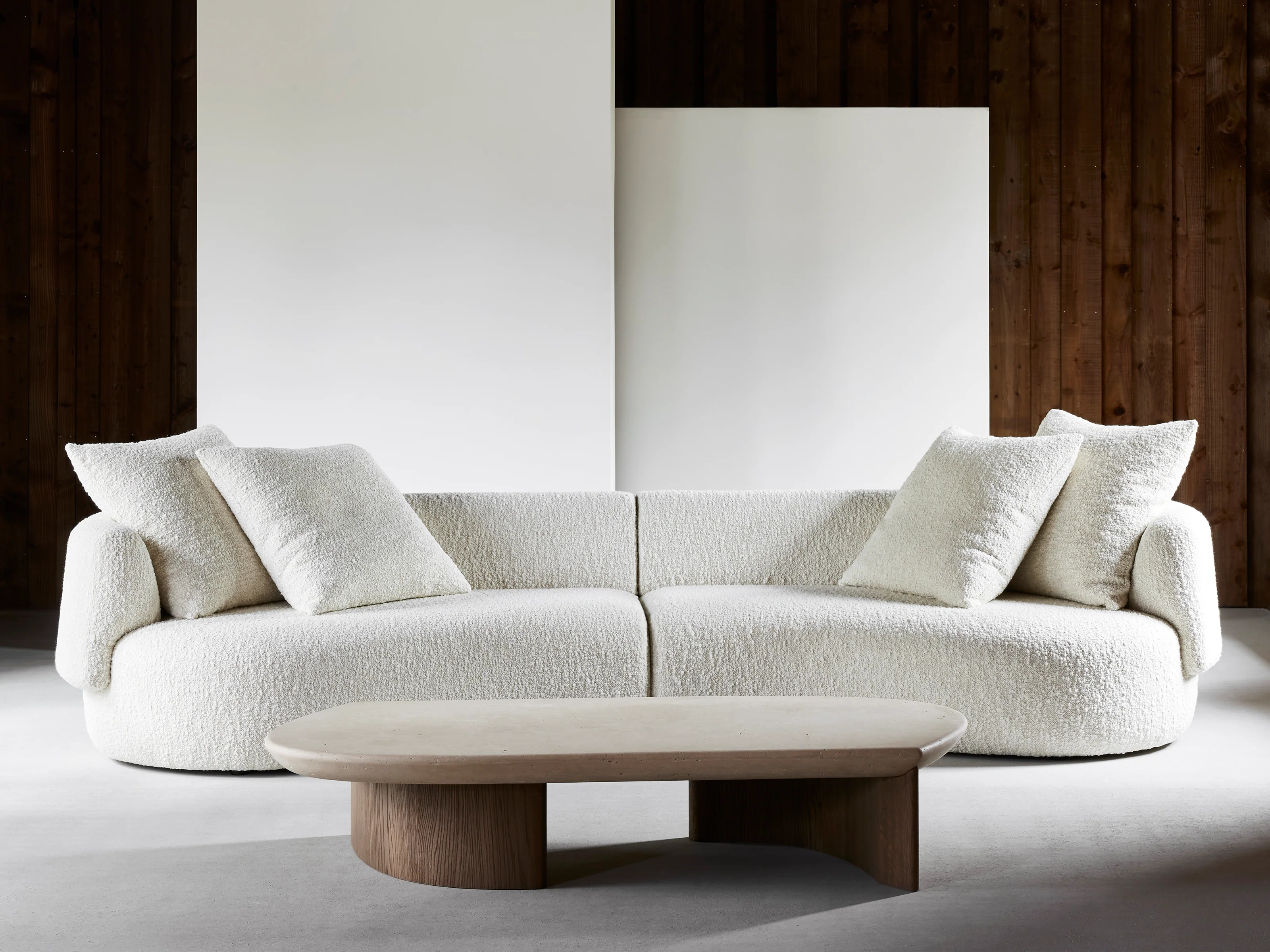 COLLECTION PARTICULIÈRE LADY R COFFEE TABLE / STONE + WOOD - Image 4