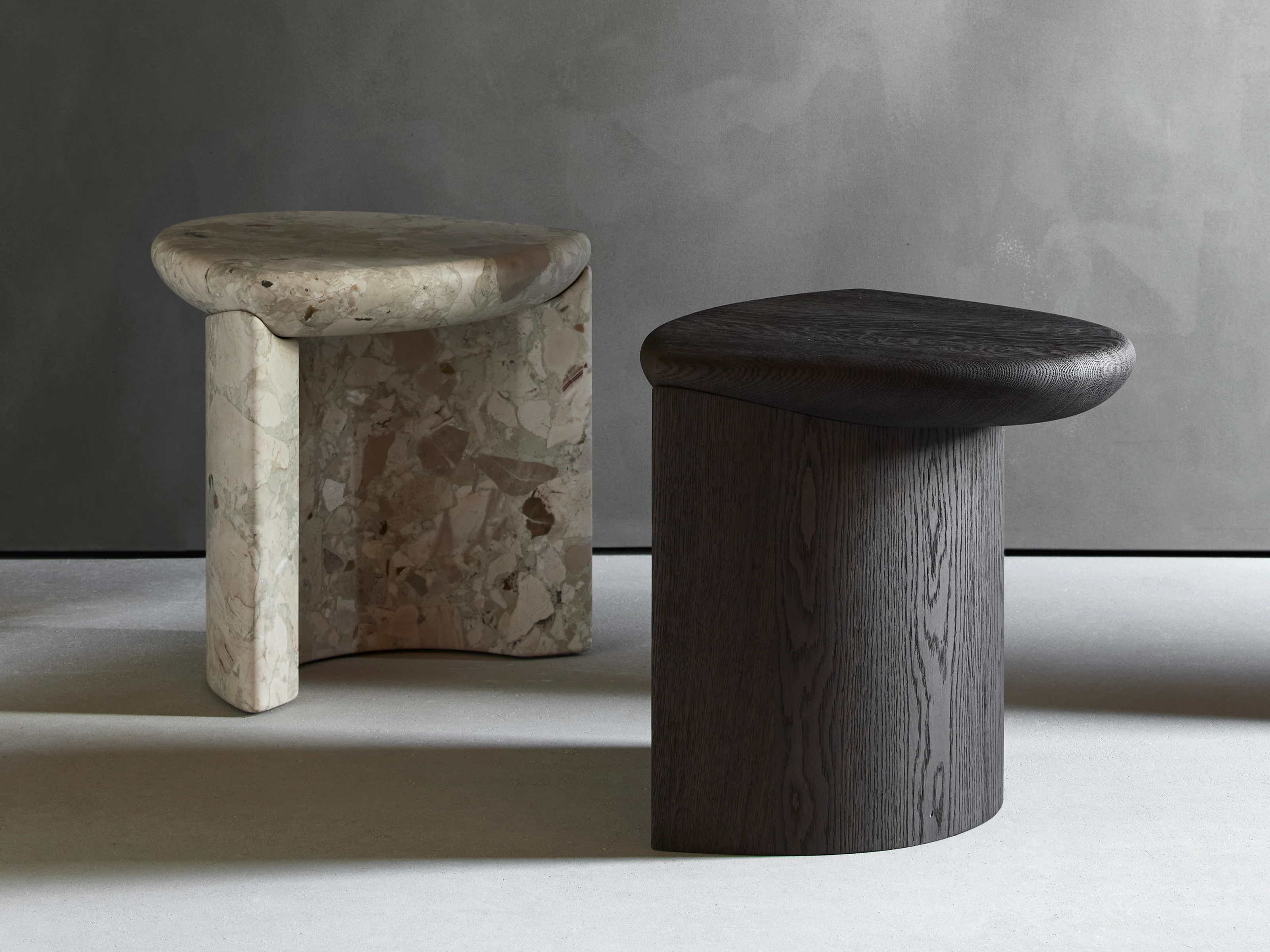 COLLECTION PARTICULIÈRE LADY R SIDE TABLE / WOOD L20" x W20" x H20" - Image 2