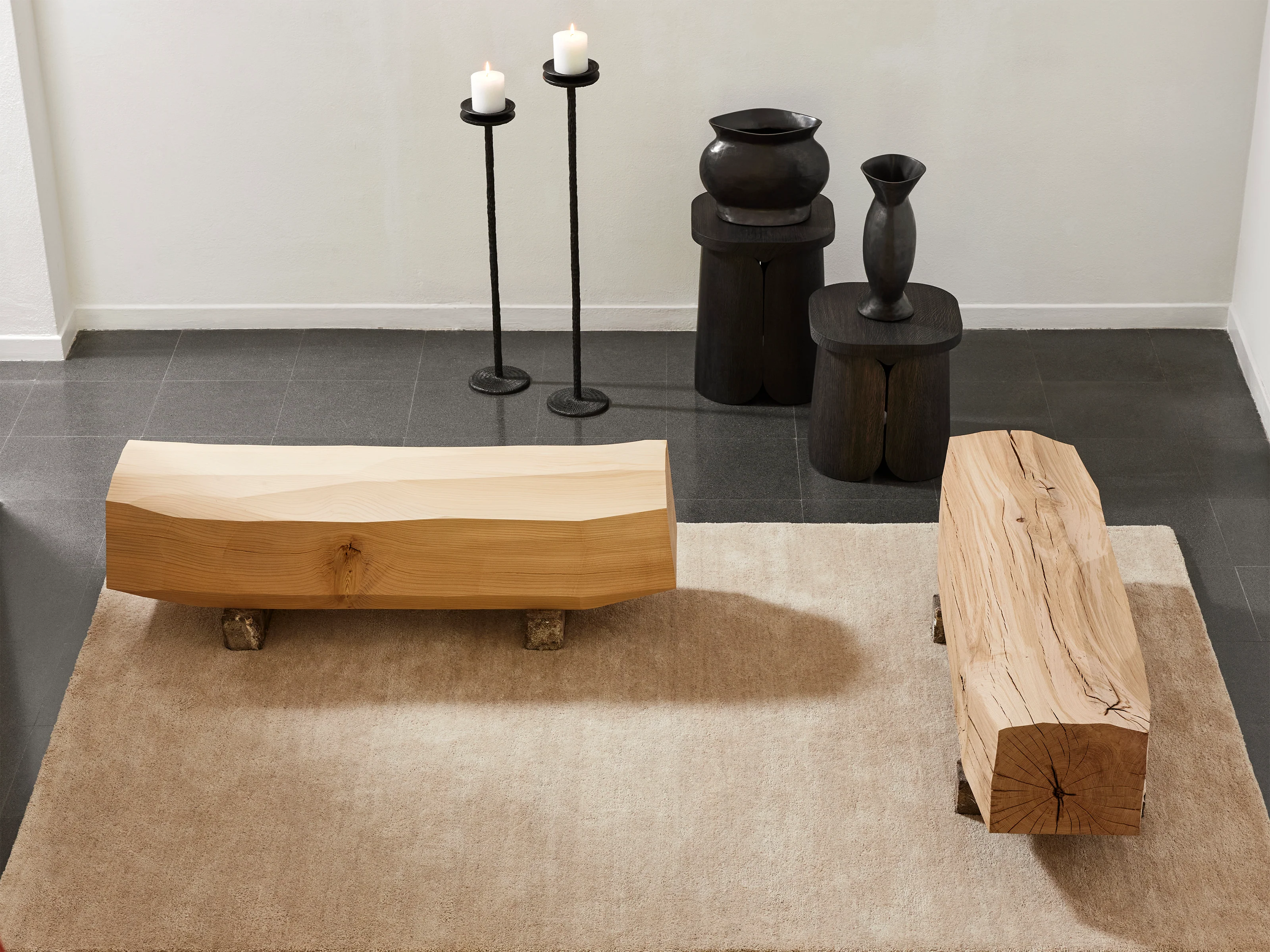 COLLECTION PARTICULIERE ORB BENCH L60" x W18" x H18" x SH18" - Image 4