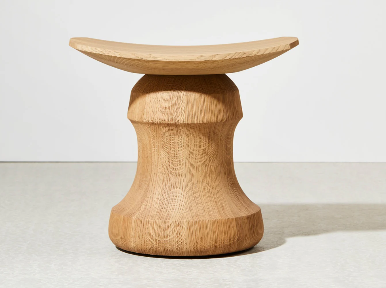COLLECTION PARTICULIÈRE ROI STOOL / WOOD 19.2" x 13.7" x H17.7" x SH16.7" - Image 2