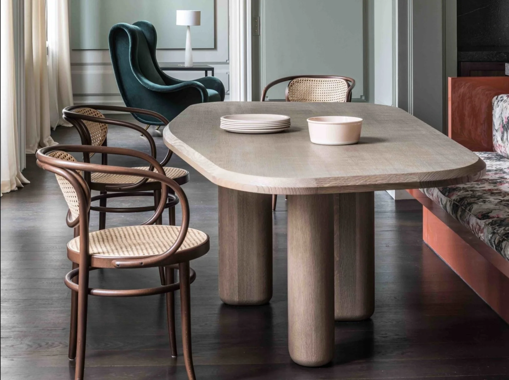 COLLECTION PARTICULIÈRE ROUGH DINING TABLE / WOOD - Image 3