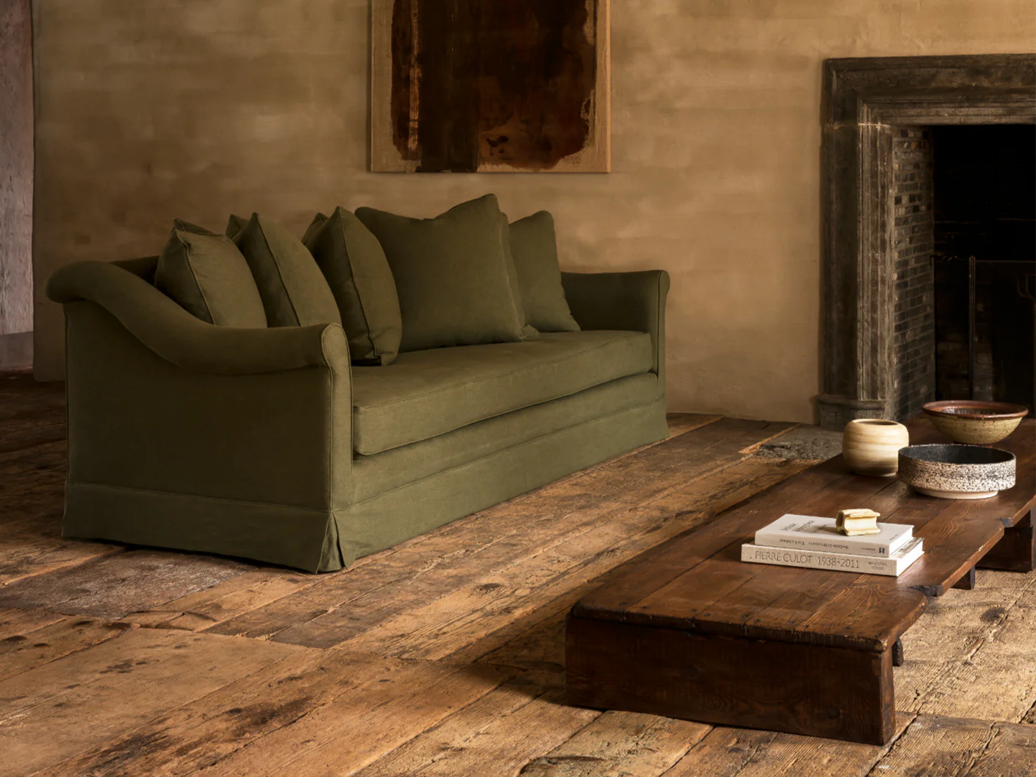 COLLETT & VICTOR BORBADO SOFA / FIXED UPHOLSTERY - Image 2