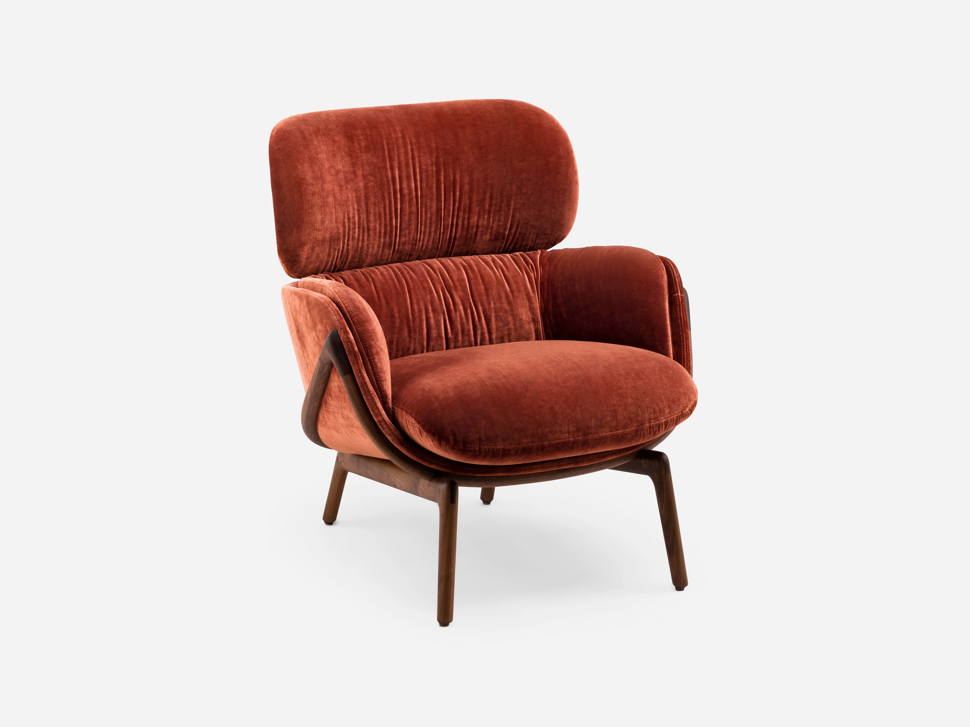 DE LA ESPADA LUCA NICHETTO ELYSIA LOUNGE CHAIR W32.5" x D33" x H34.5" x SH17.5" - Image 2