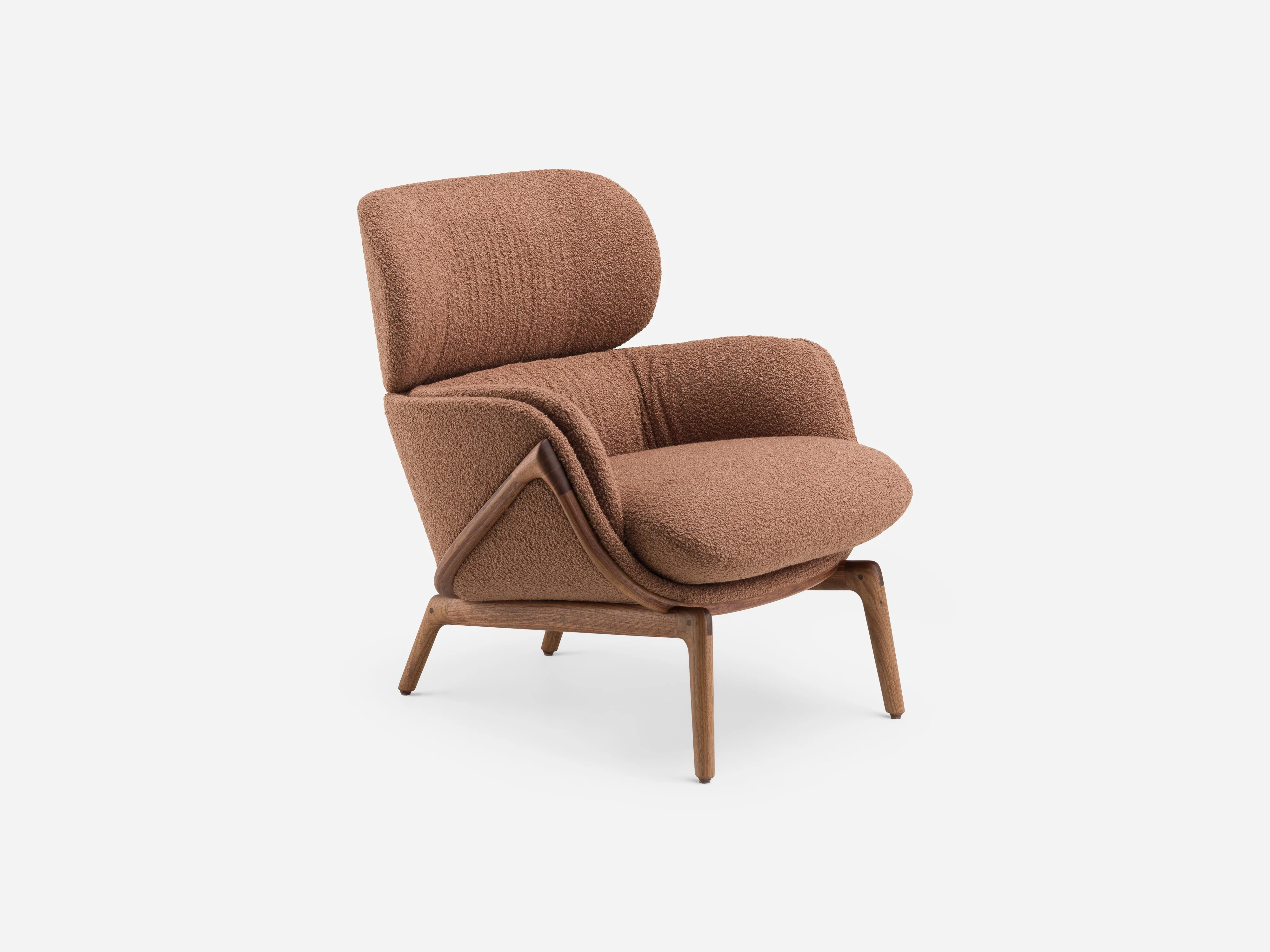 DE LA ESPADA LUCA NICHETTO ELYSIA LOUNGE CHAIR W32.5" x D33" x H34.5" x SH17.5" - Image 6